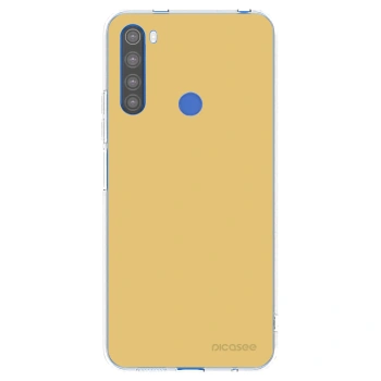 Picasee átlátszó szilikon tok az alábbi mobiltelefonokra Xiaomi Redmi Note 8T - Canary Crystal