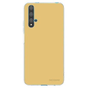 Picasee átlátszó szilikon tok az alábbi mobiltelefonokra Huawei Nova 5T - Canary Crystal