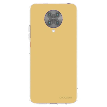 Picasee átlátszó szilikon tok az alábbi mobiltelefonokra Xiaomi Poco F2 Pro - Canary Crystal