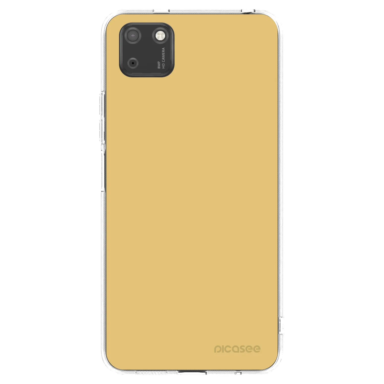 Picasee átlátszó szilikon tok az alábbi mobiltelefonokra Huawei Y5P - Canary Crystal