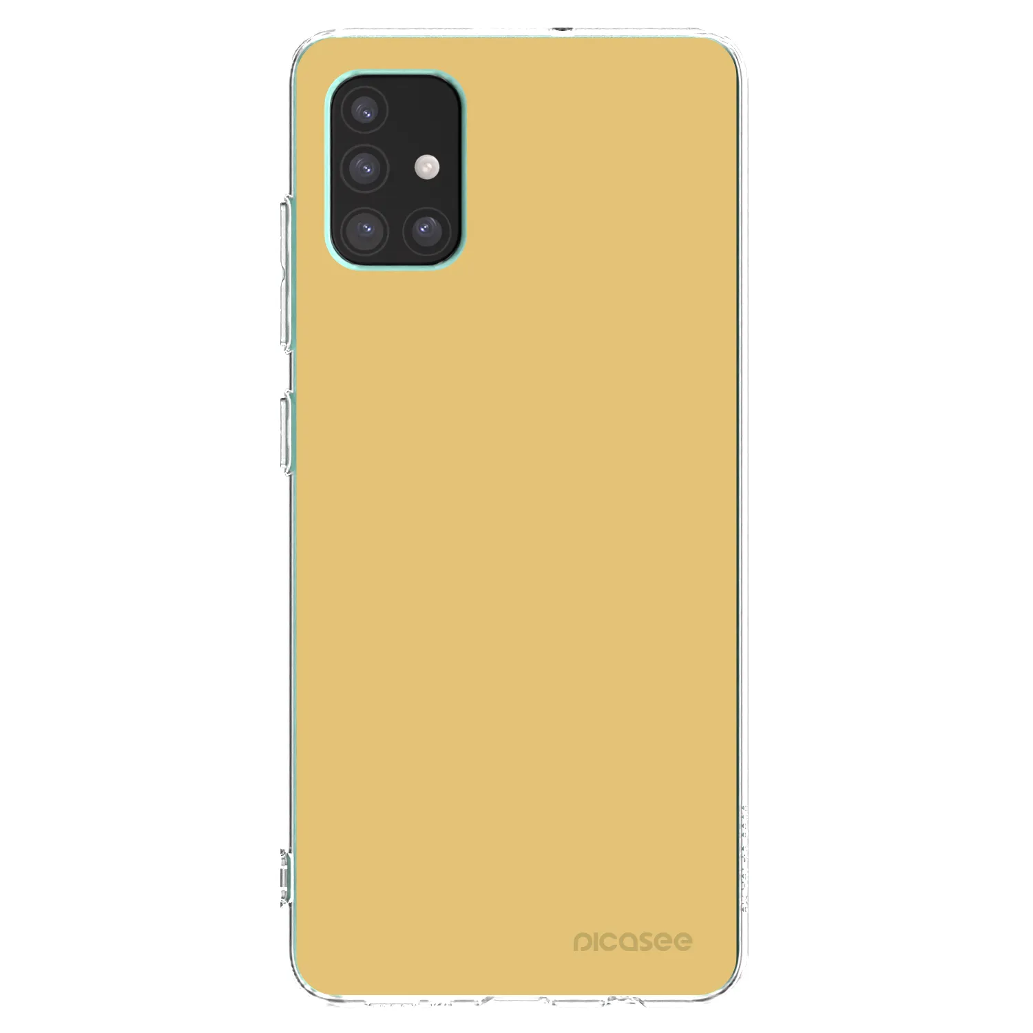 Picasee átlátszó szilikon tok az alábbi mobiltelefonokra Samsung Galaxy M51 M515F - Canary Crystal
