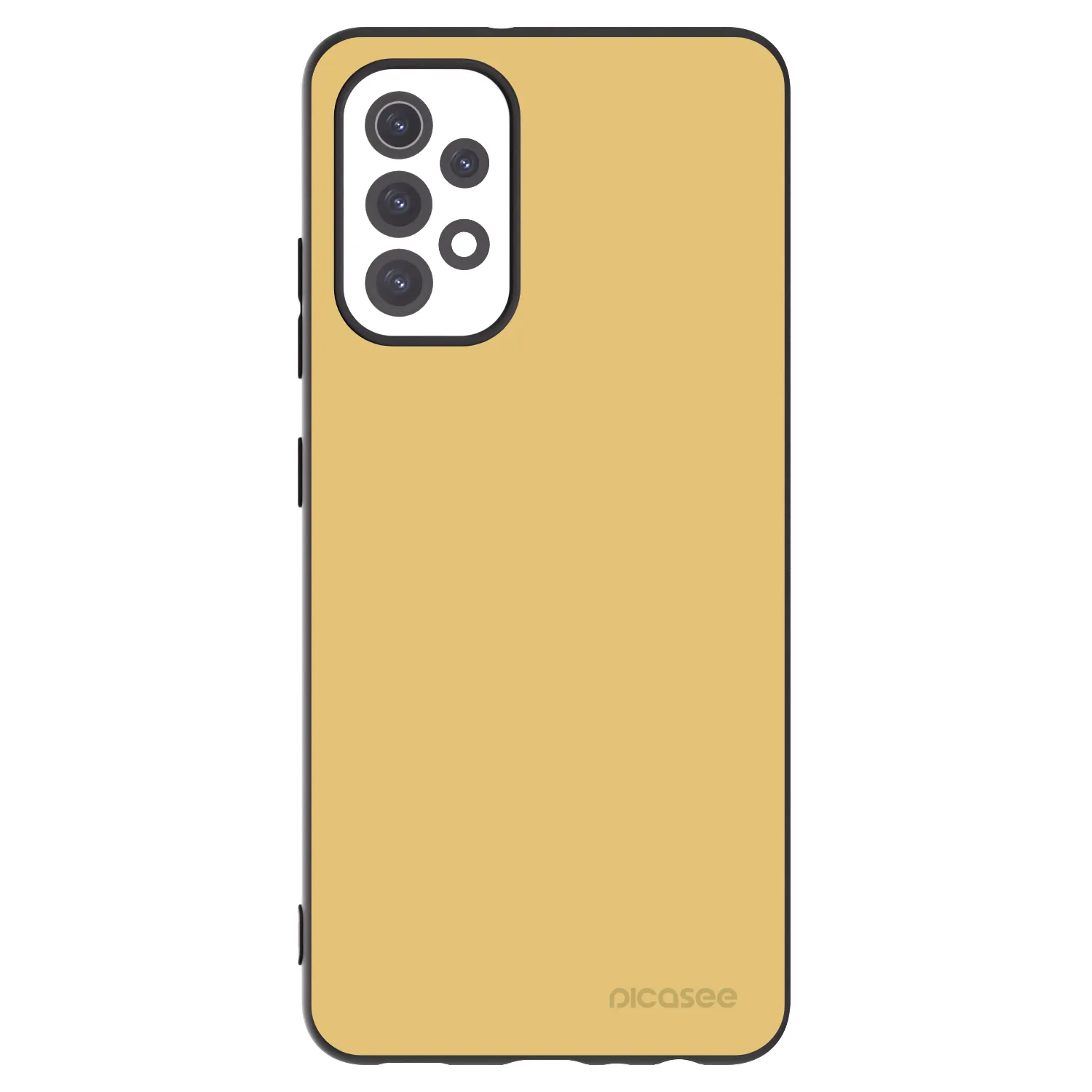 Picasee fekete szilikon tok az alábbi mobiltelefonokra Samsung Galaxy A32 5G A326B - Canary Crystal