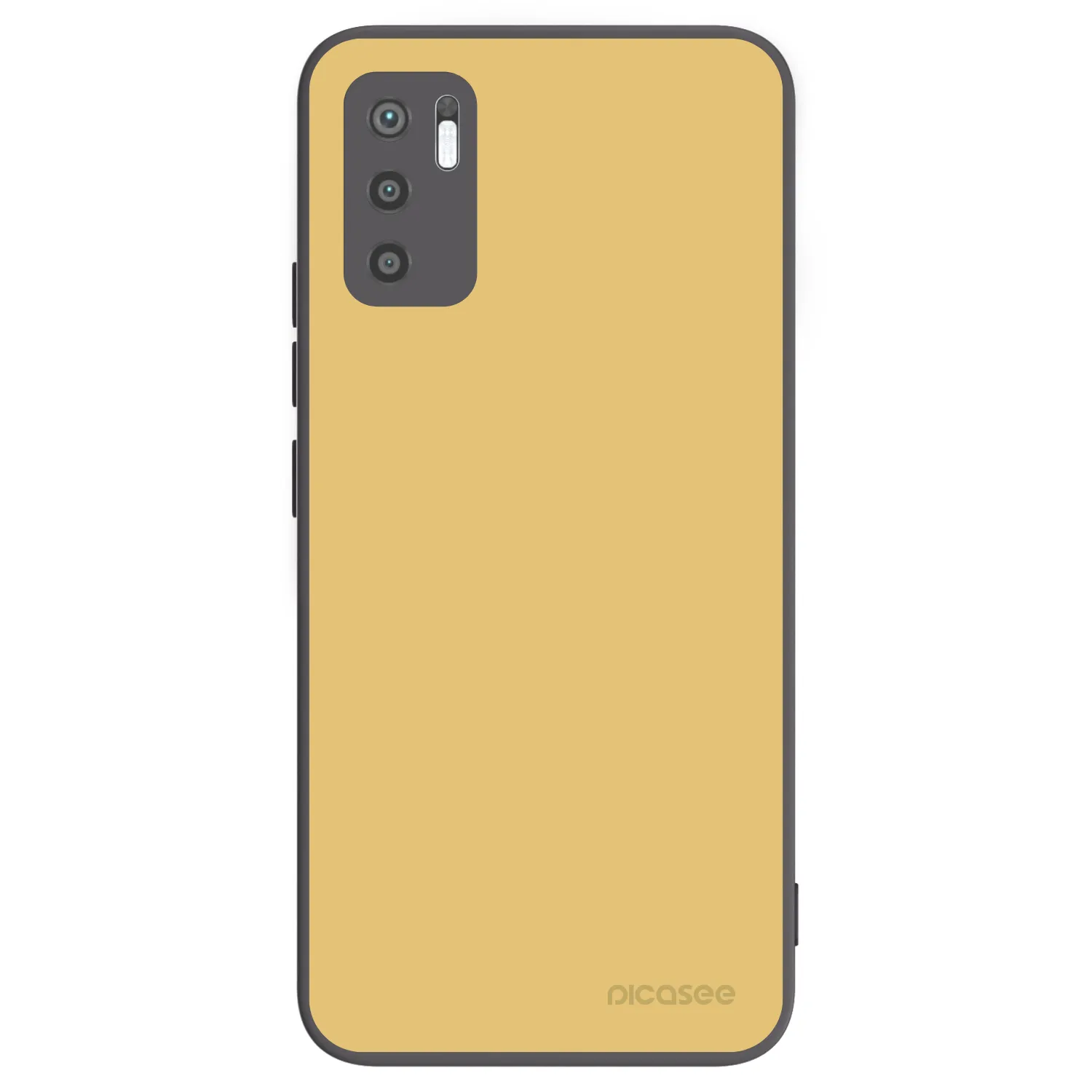 Picasee fekete szilikon tok az alábbi mobiltelefonokra Xiaomi Redmi Note 10 5G - Canary Crystal