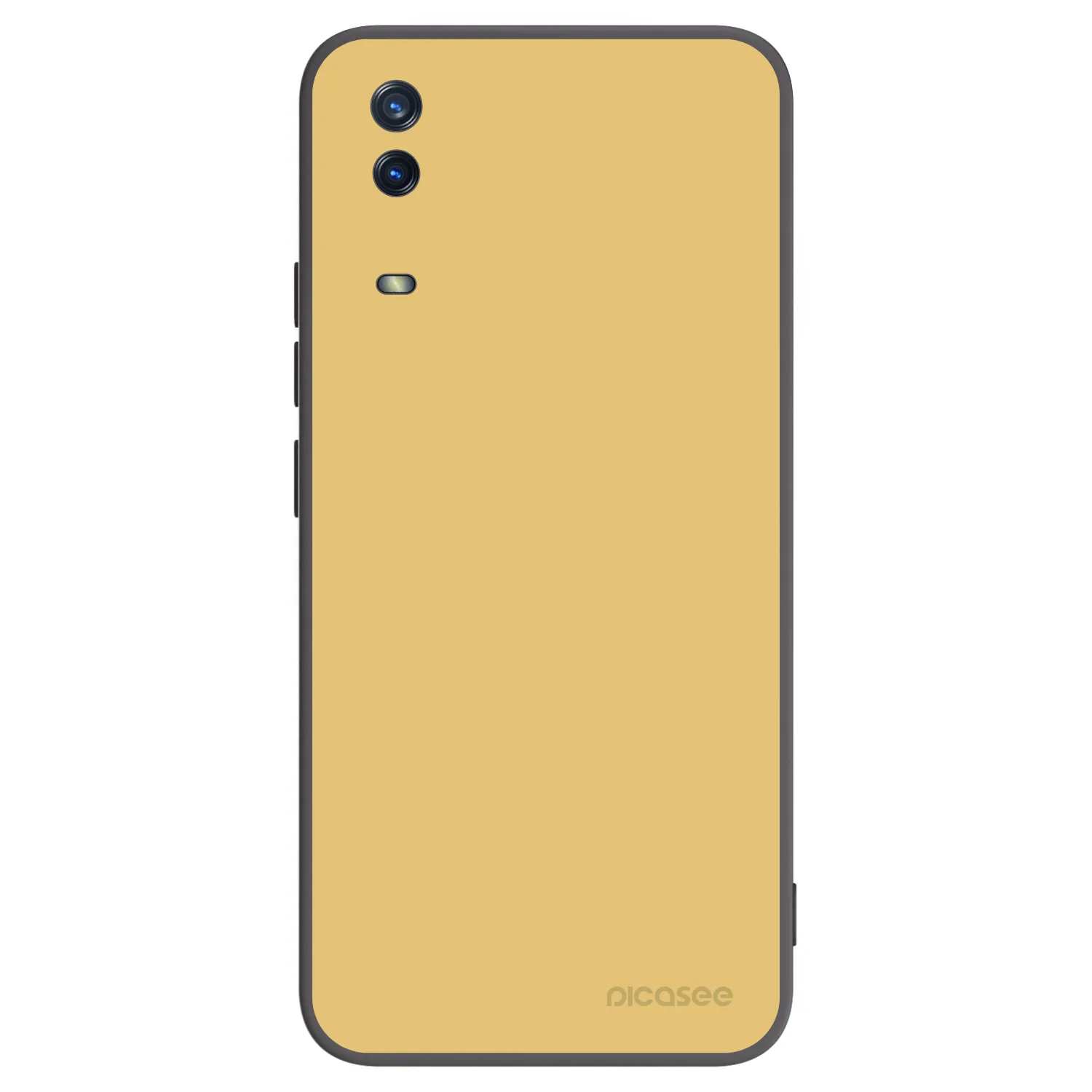 Picasee fekete szilikon tok az alábbi mobiltelefonokra Vivo Y11s - Canary Crystal