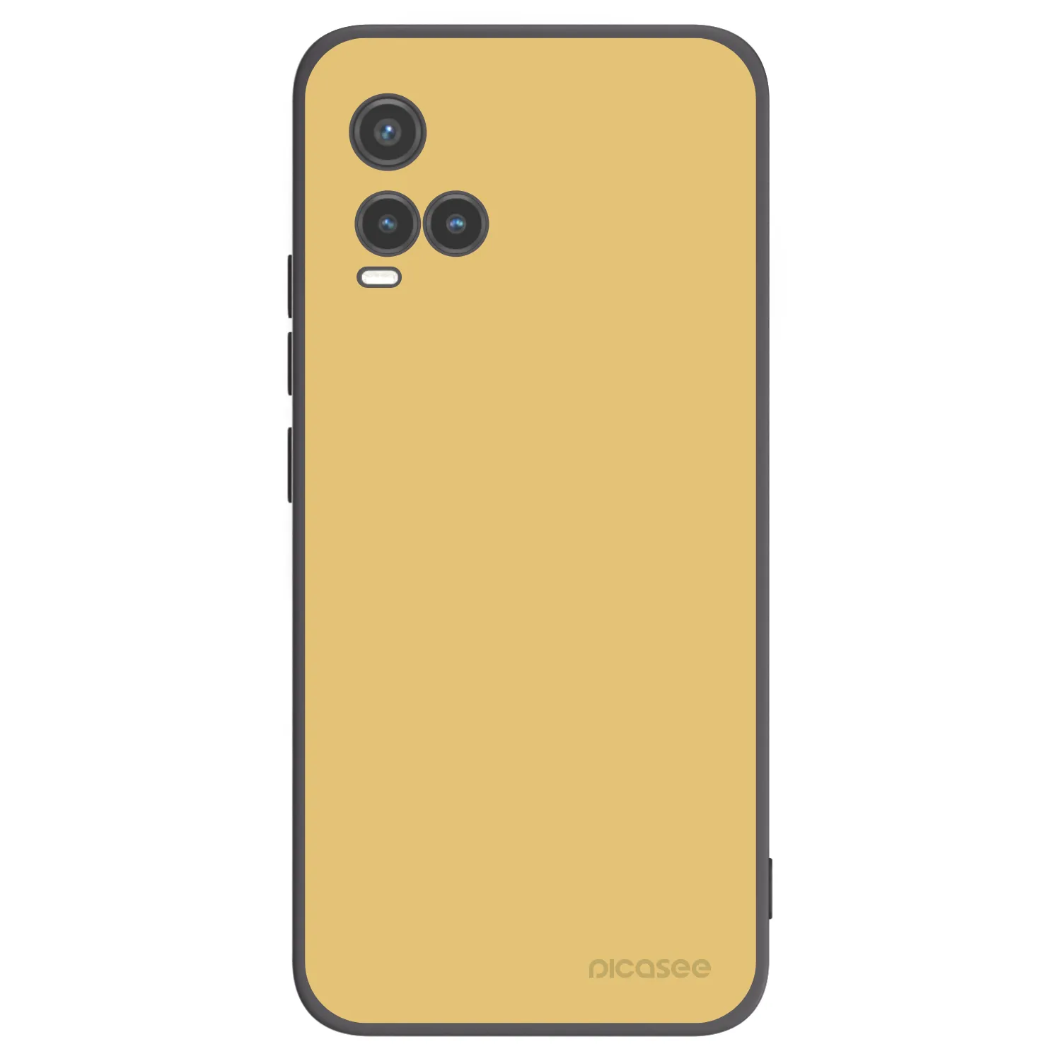 Picasee fekete szilikon tok az alábbi mobiltelefonokra Vivo Y33s - Canary Crystal