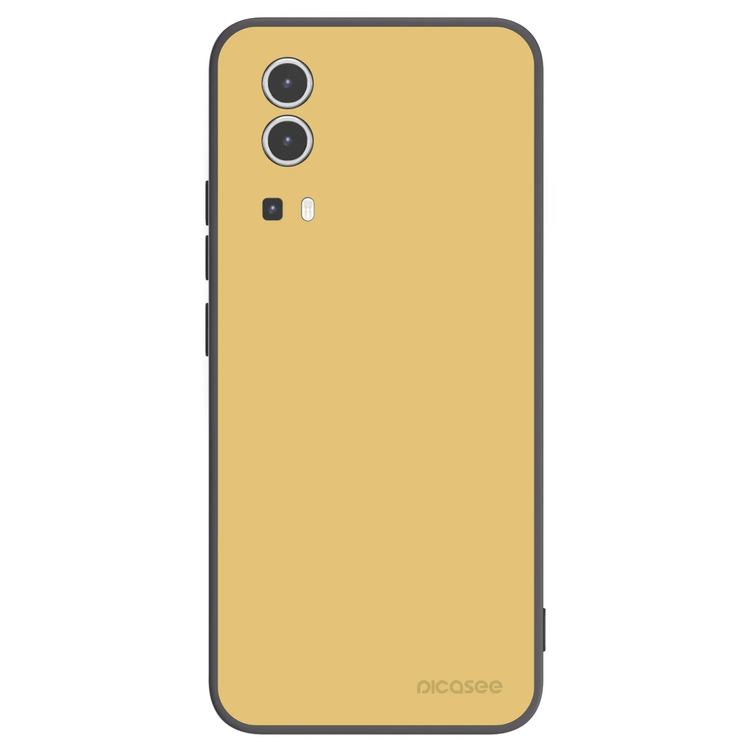 Picasee fekete szilikon tok az alábbi mobiltelefonokra Vivo Y72 5G - Canary Crystal
