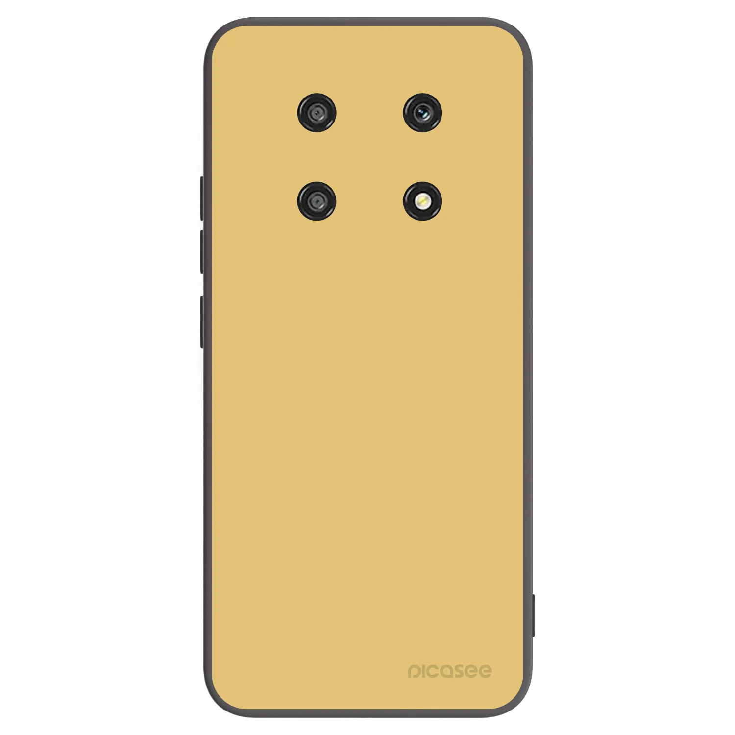 Picasee fekete szilikon tok az alábbi mobiltelefonokra Honor Magic4 Lite 5G - Canary Crystal
