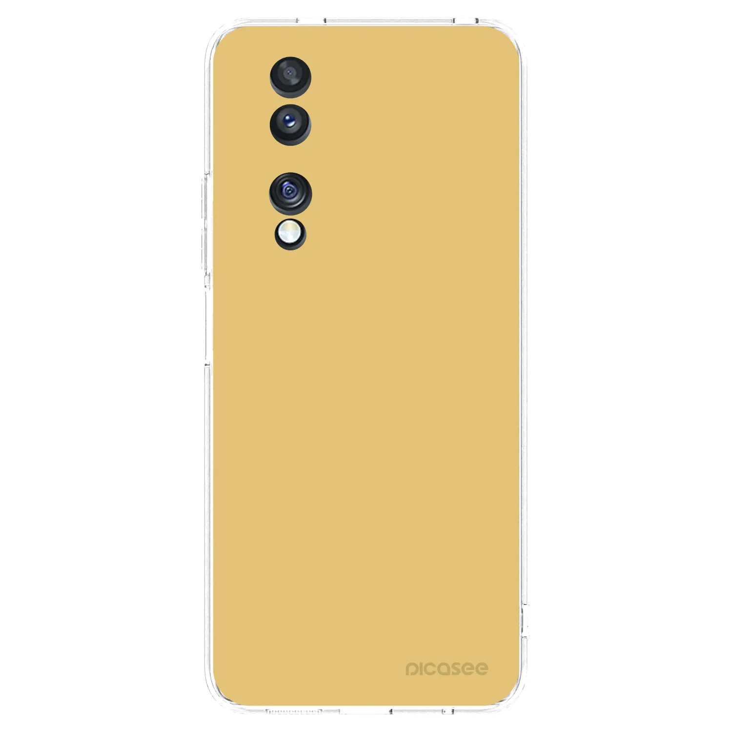 Picasee átlátszó szilikon tok az alábbi mobiltelefonokra Honor 70 - Canary Crystal