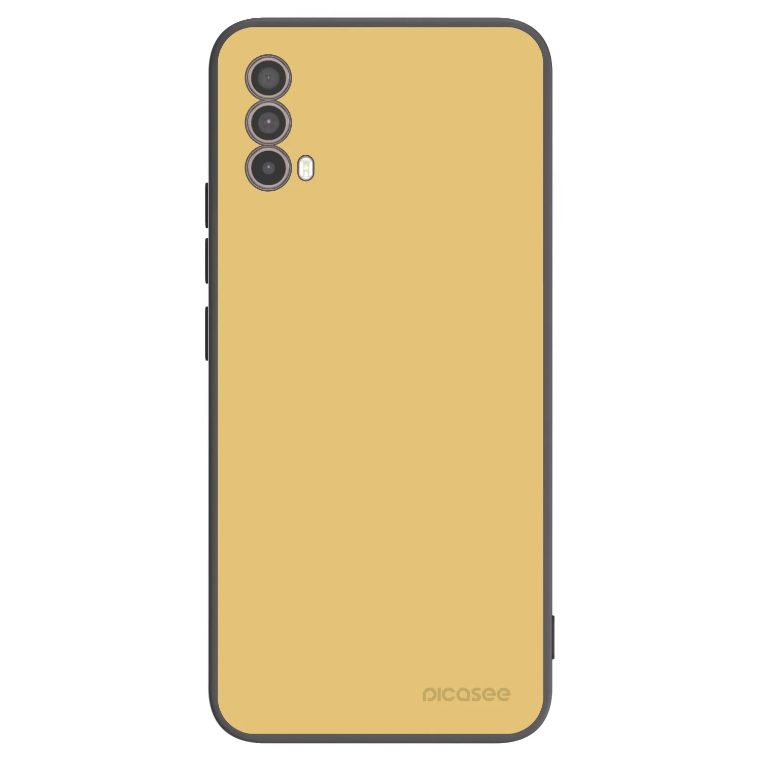 Picasee fekete szilikon tok az alábbi mobiltelefonokra Motorola Moto E40 - Canary Crystal