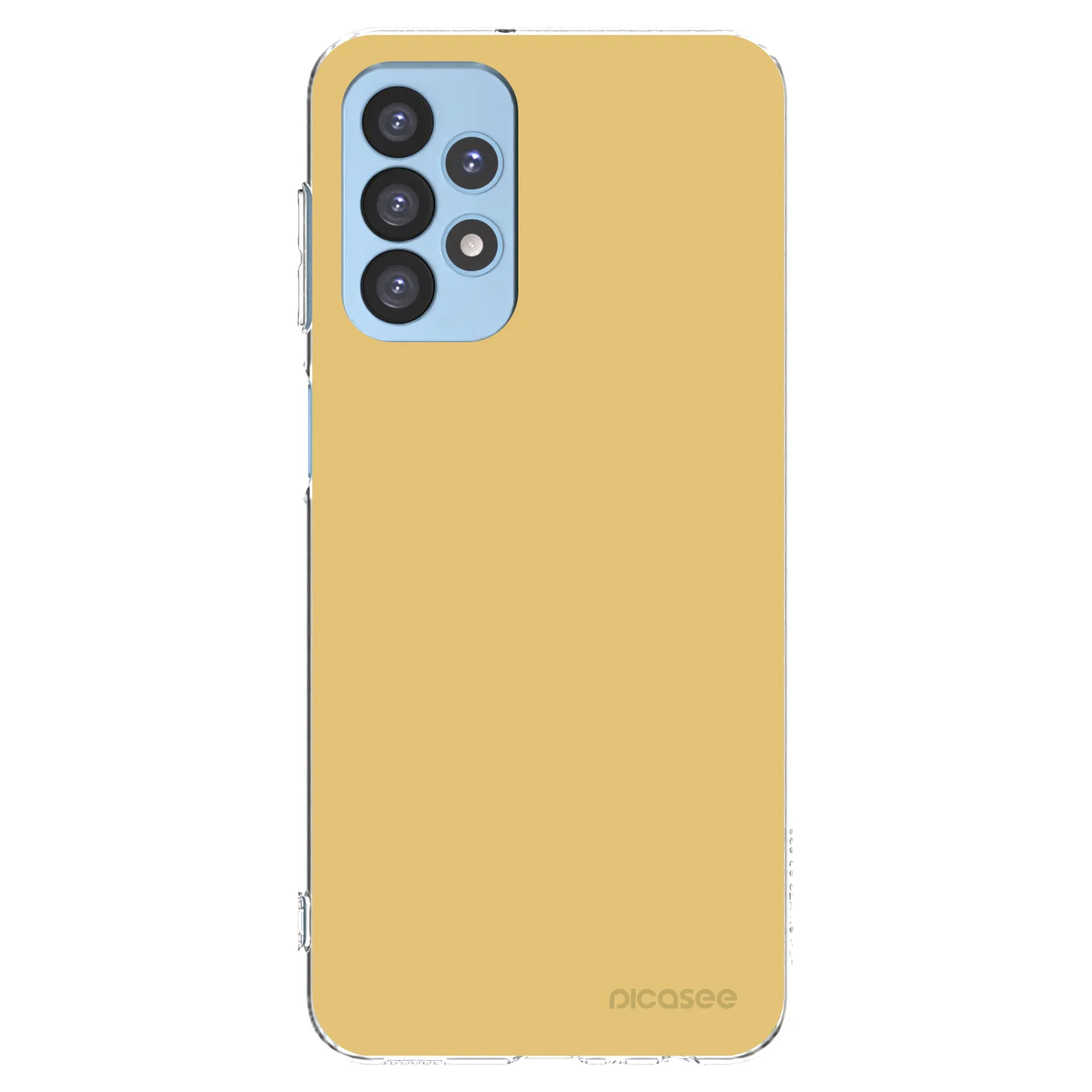Picasee átlátszó szilikon tok az alábbi mobiltelefonokra Samsung Galaxy A23 A235F 4G - Canary Crystal