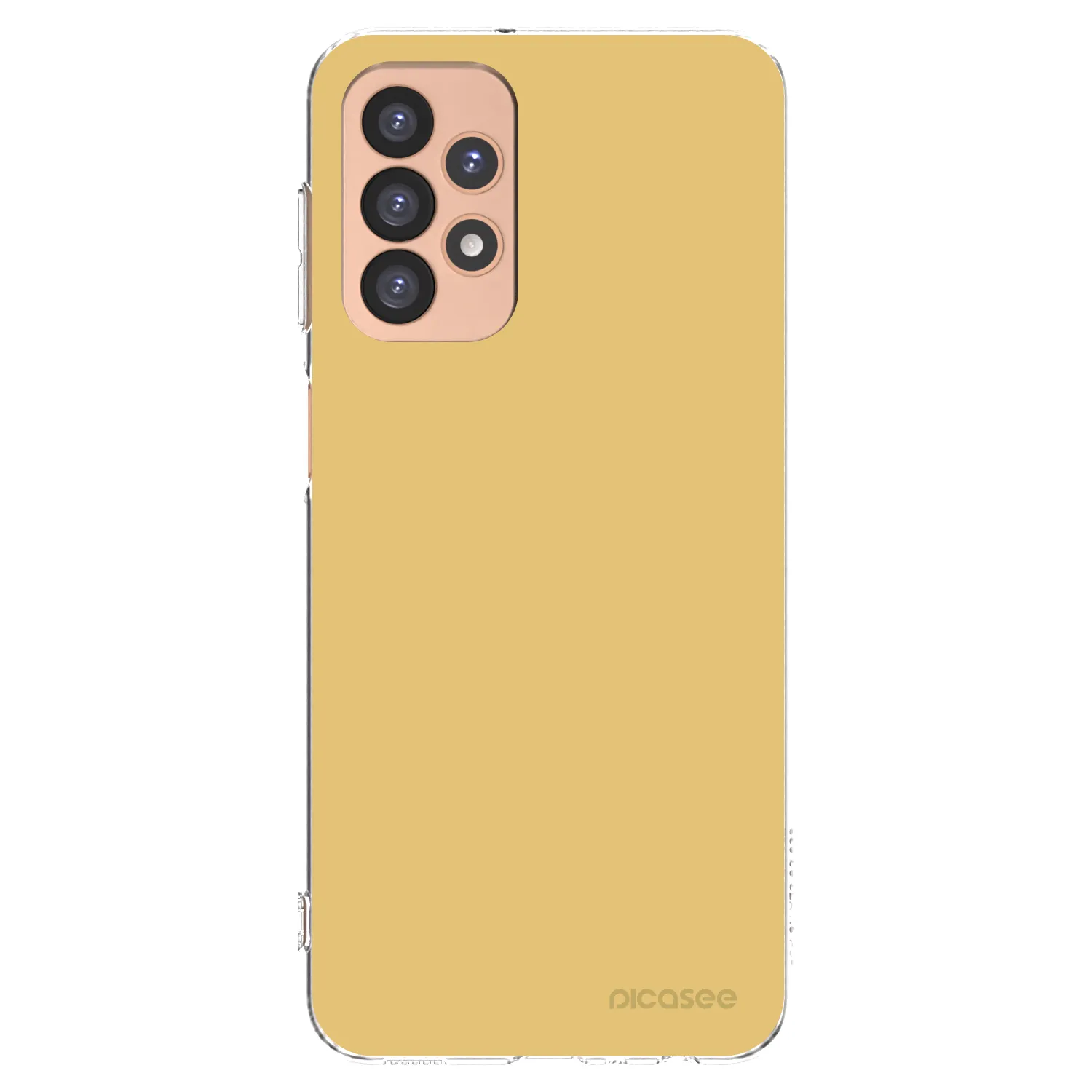 Picasee átlátszó szilikon tok az alábbi mobiltelefonokra Samsung Galaxy A23 A236B 5G - Canary Crystal