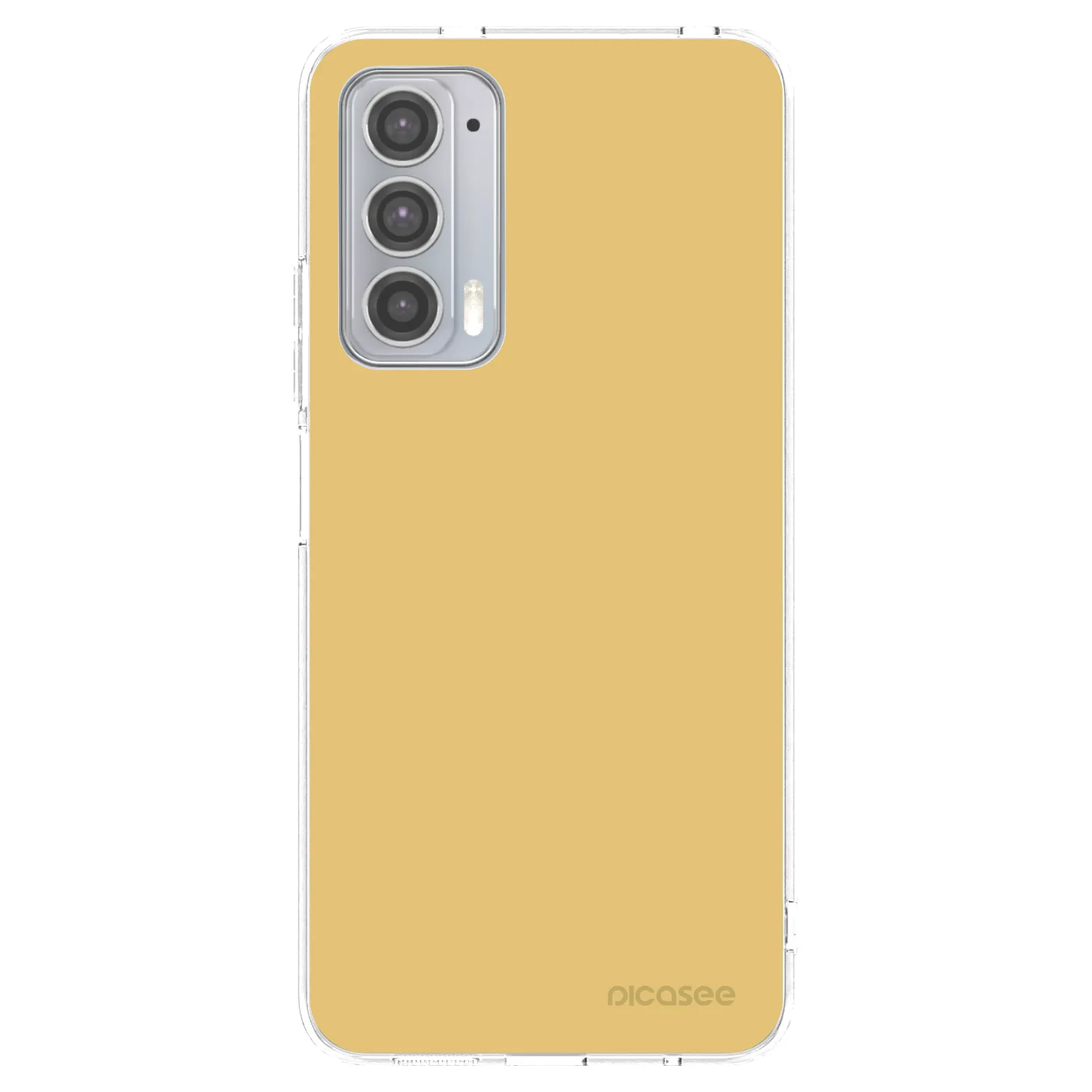 Picasee átlátszó szilikon tok az alábbi mobiltelefonokra Motorola Edge 20 - Canary Crystal