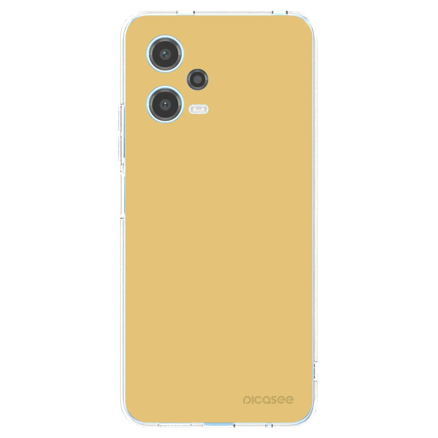 Picasee átlátszó szilikon tok az alábbi mobiltelefonokra Xiaomi Redmi Note 12 5G - Canary Crystal
