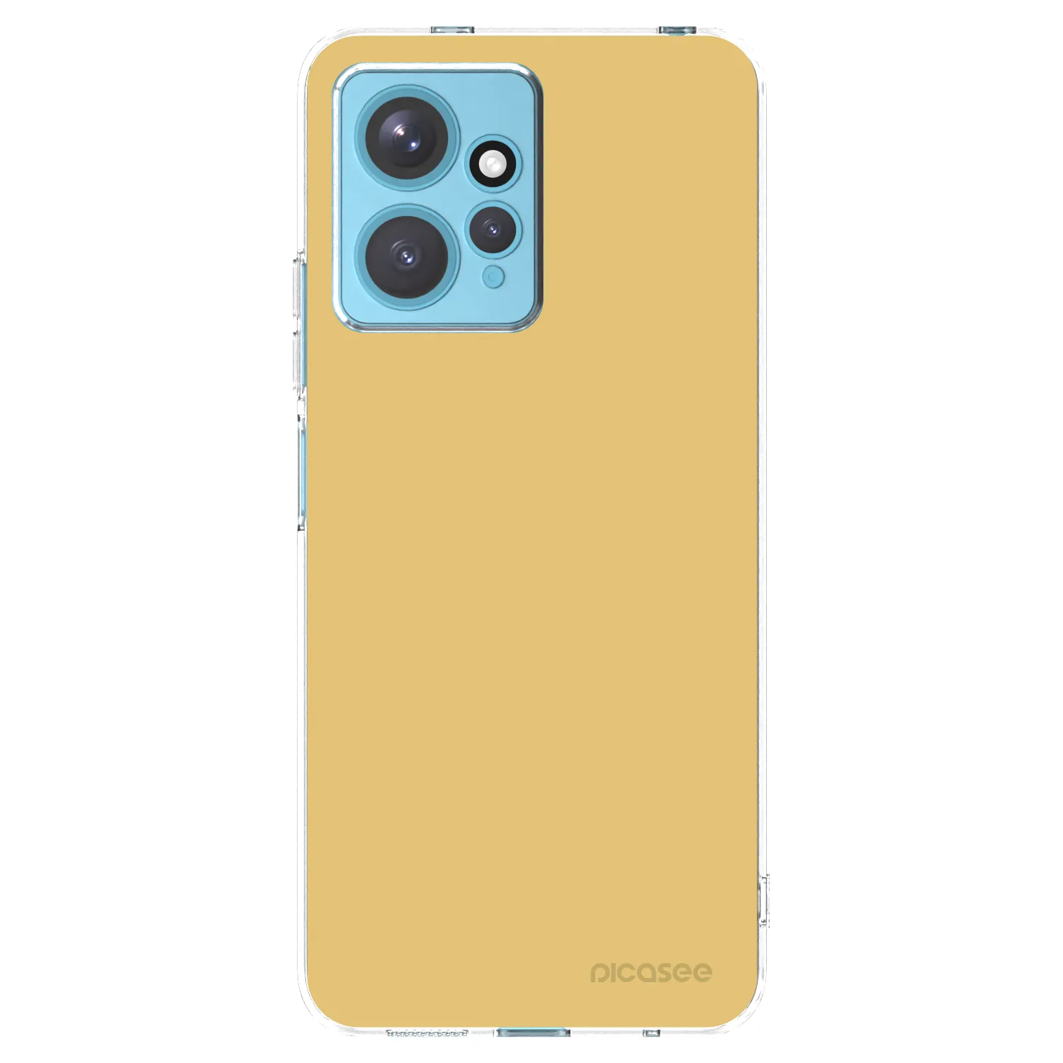 Picasee átlátszó szilikon tok az alábbi mobiltelefonokra Xiaomi Redmi Note 12 4G - Canary Crystal