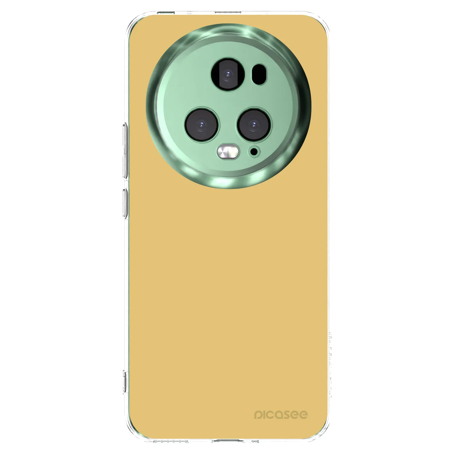 Picasee átlátszó szilikon tok az alábbi mobiltelefonokra Honor Magic5 Pro - Canary Crystal
