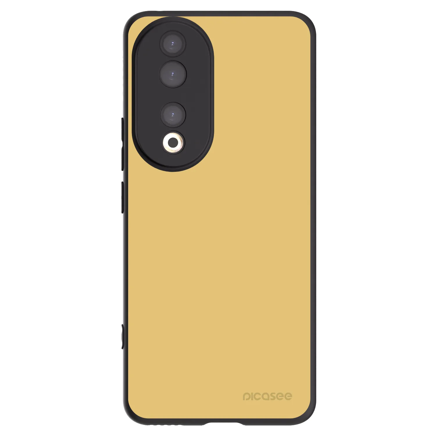 Picasee fekete szilikon tok az alábbi mobiltelefonokra Honor 90 5G - Canary Crystal