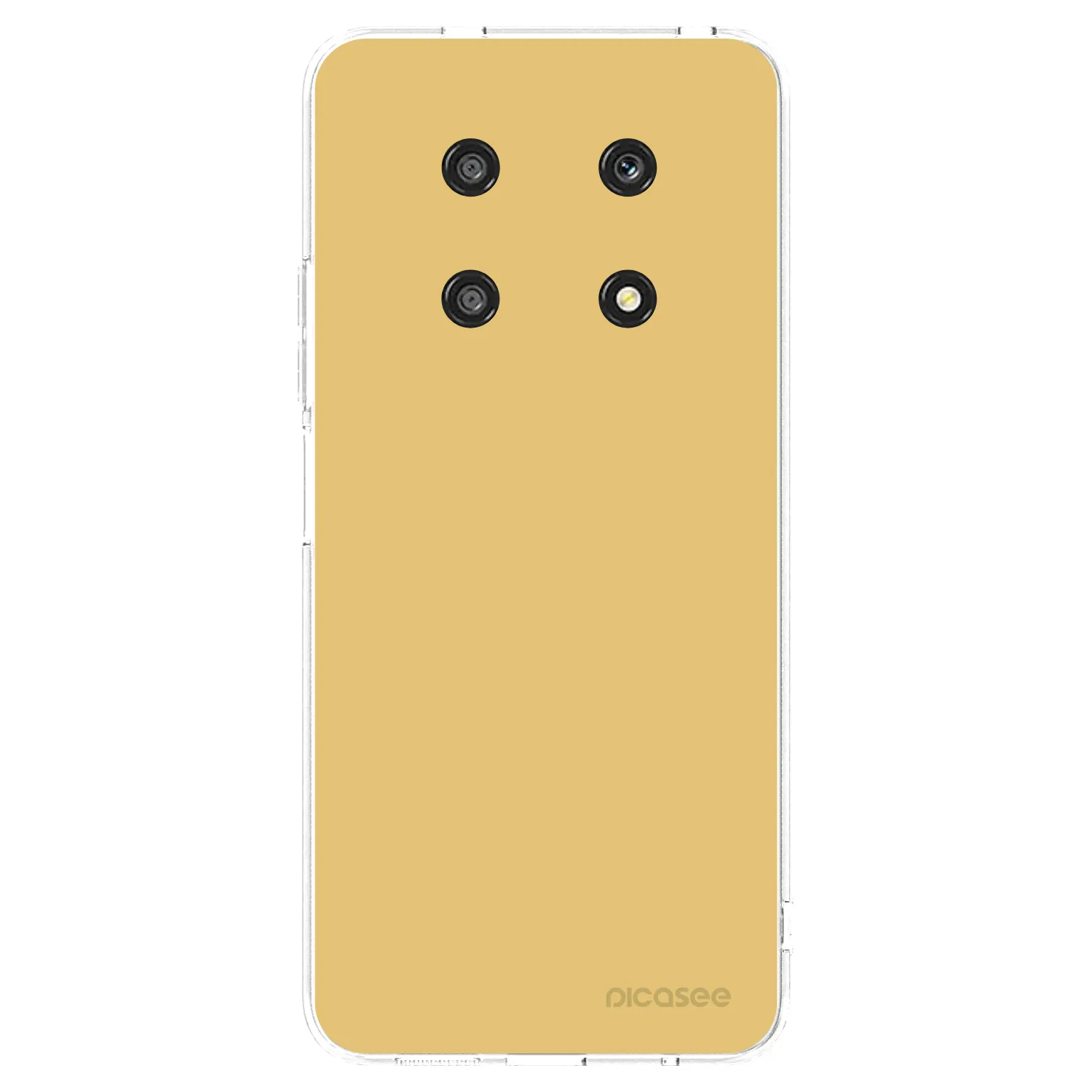 Picasee átlátszó szilikon tok az alábbi mobiltelefonokra Honor Magic4 Lite 5G - Canary Crystal