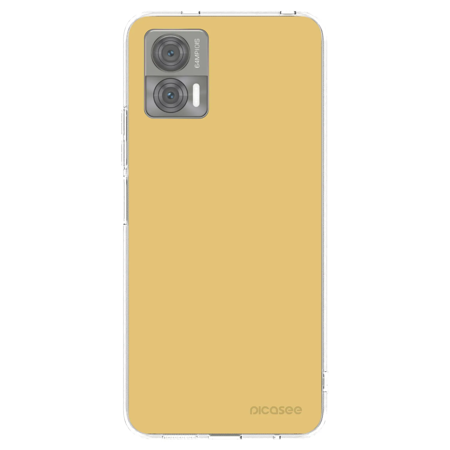 Picasee átlátszó szilikon tok az alábbi mobiltelefonokra Motorola Edge 30 Neo - Canary Crystal