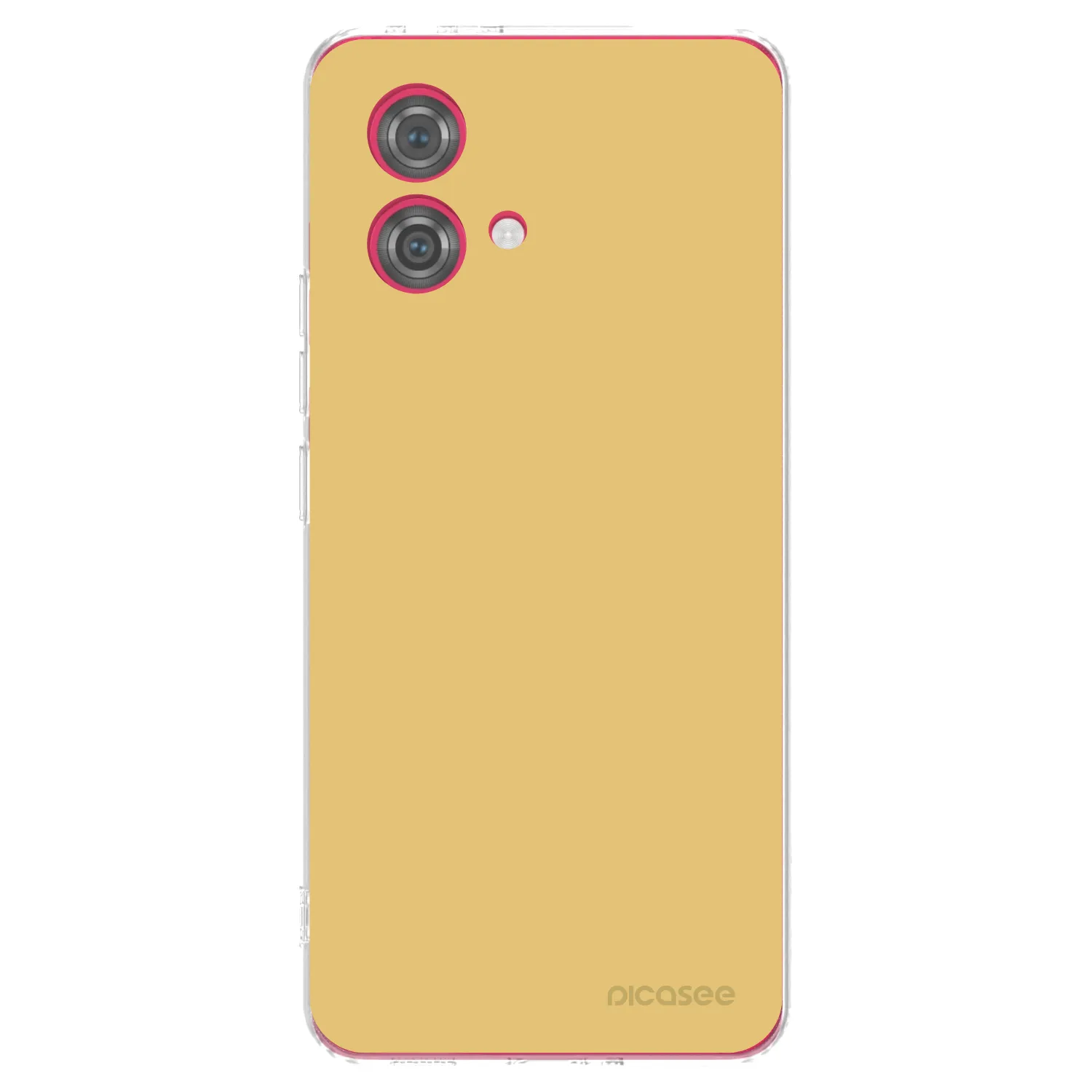 Picasee átlátszó szilikon tok az alábbi mobiltelefonokra Motorola Moto G84 5G - Canary Crystal