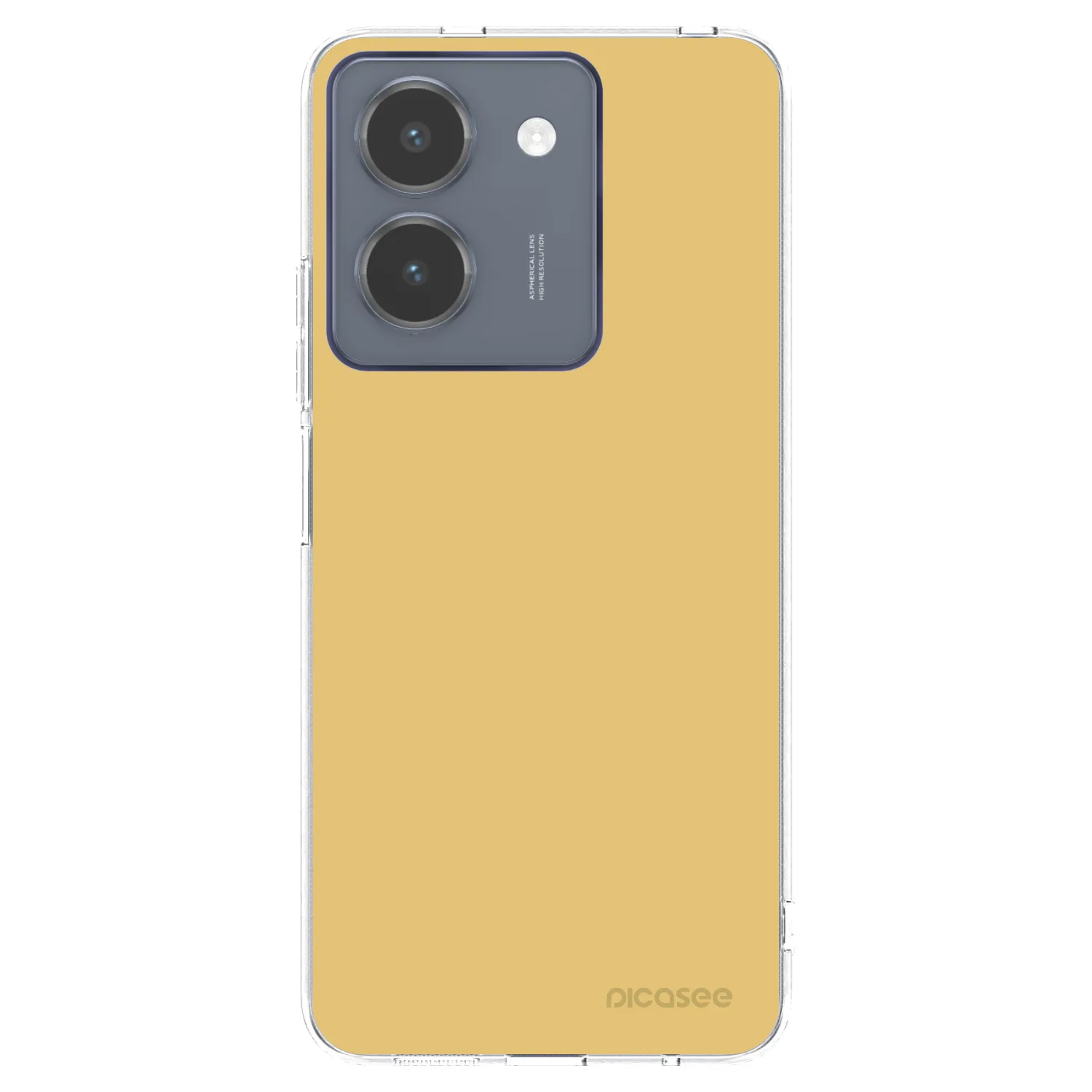 Picasee átlátszó szilikon tok az alábbi mobiltelefonokra Vivo Y36 4G - Canary Crystal