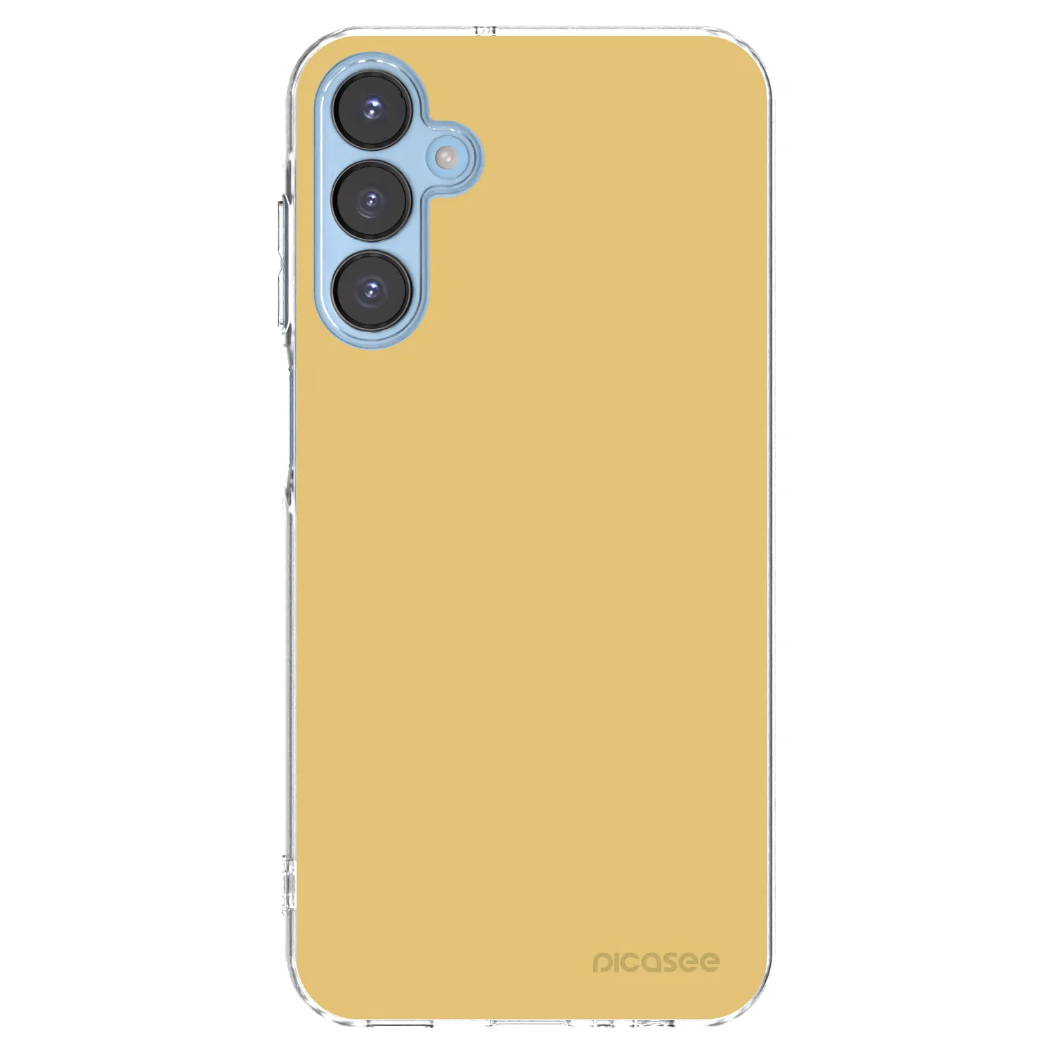 Picasee átlátszó szilikon tok az alábbi mobiltelefonokra Samsung Galaxy A15 A156B 5G - Canary Crystal