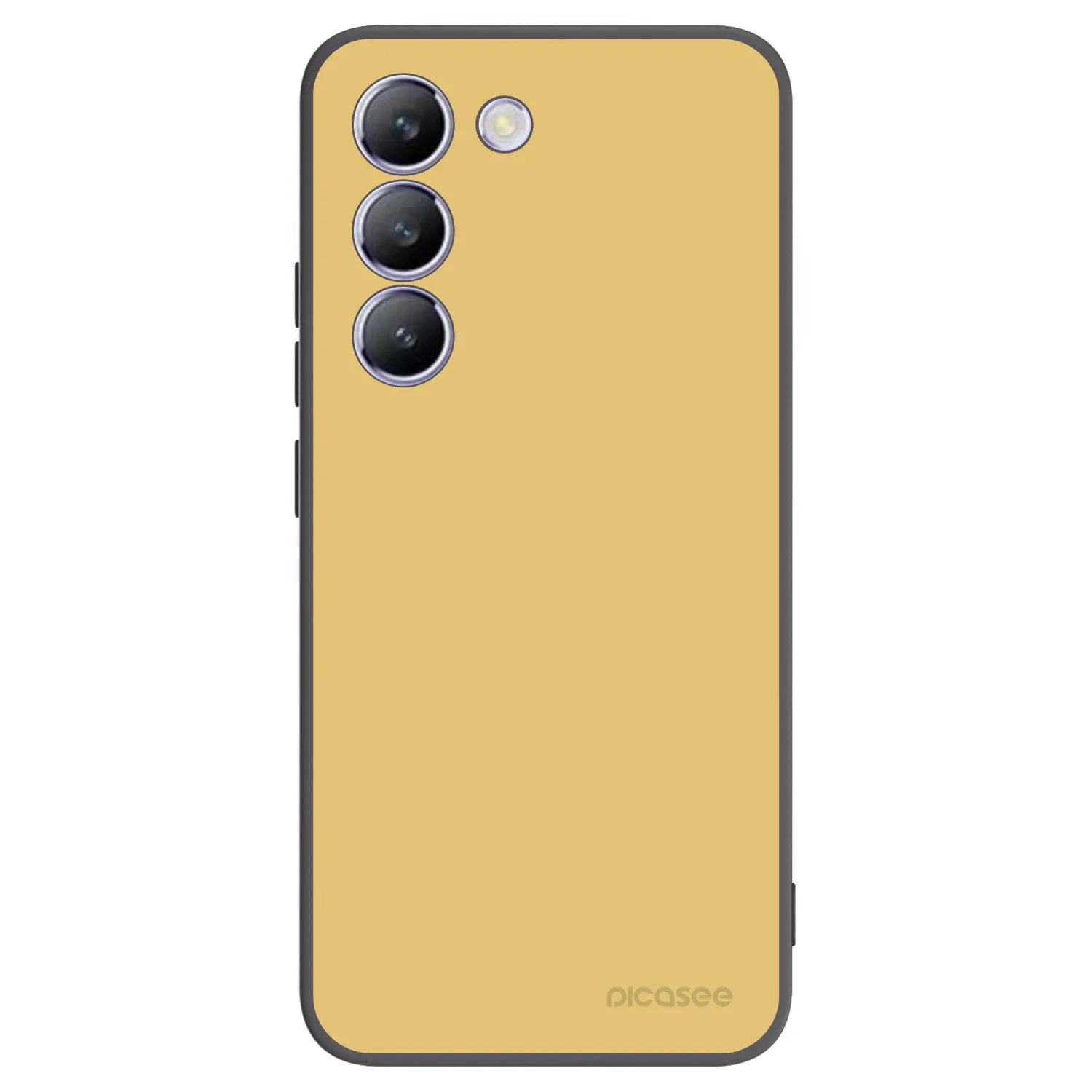 Picasee fekete szilikon tok az alábbi mobiltelefonokra Vivo V40 SE 5G - Canary Crystal