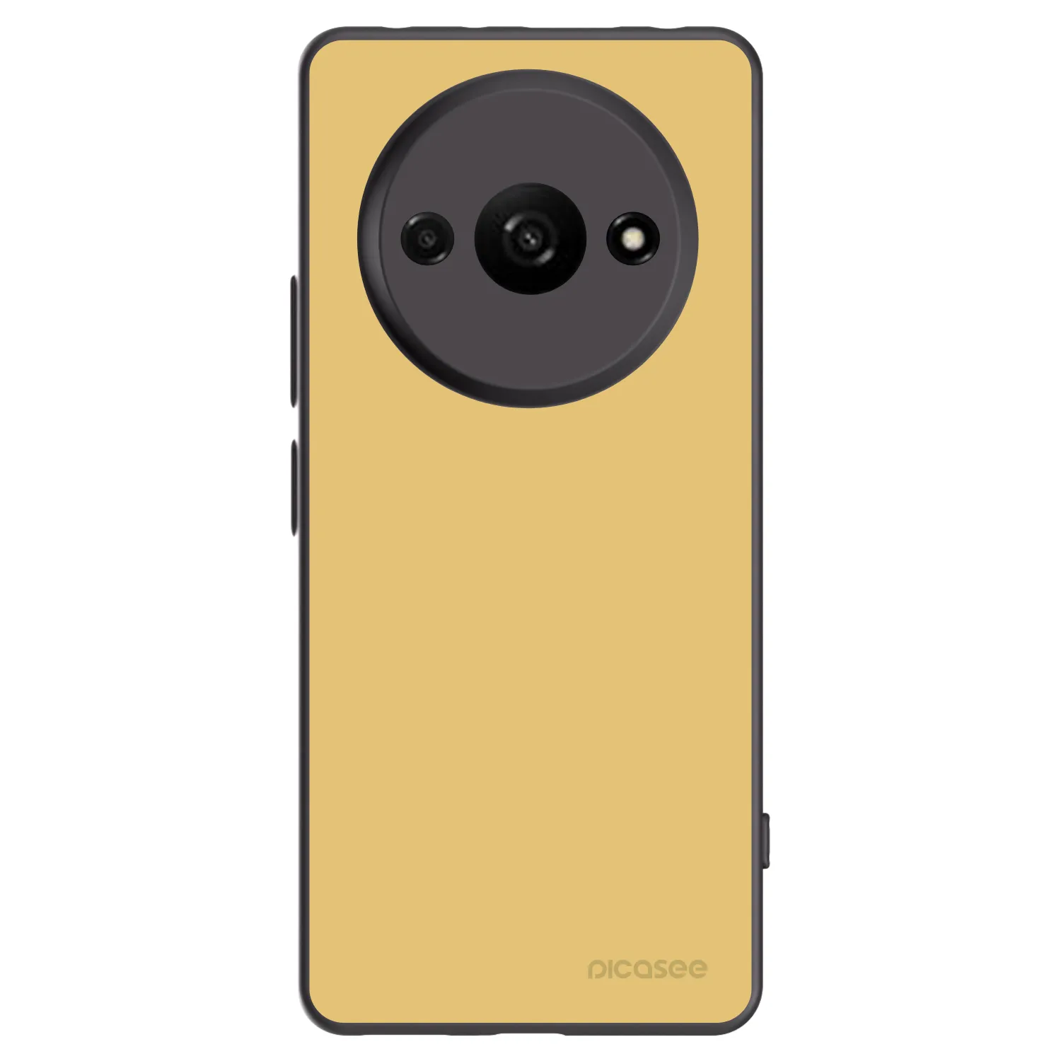 Picasee fekete szilikon tok az alábbi mobiltelefonokra Xiaomi Redmi A3 - Canary Crystal