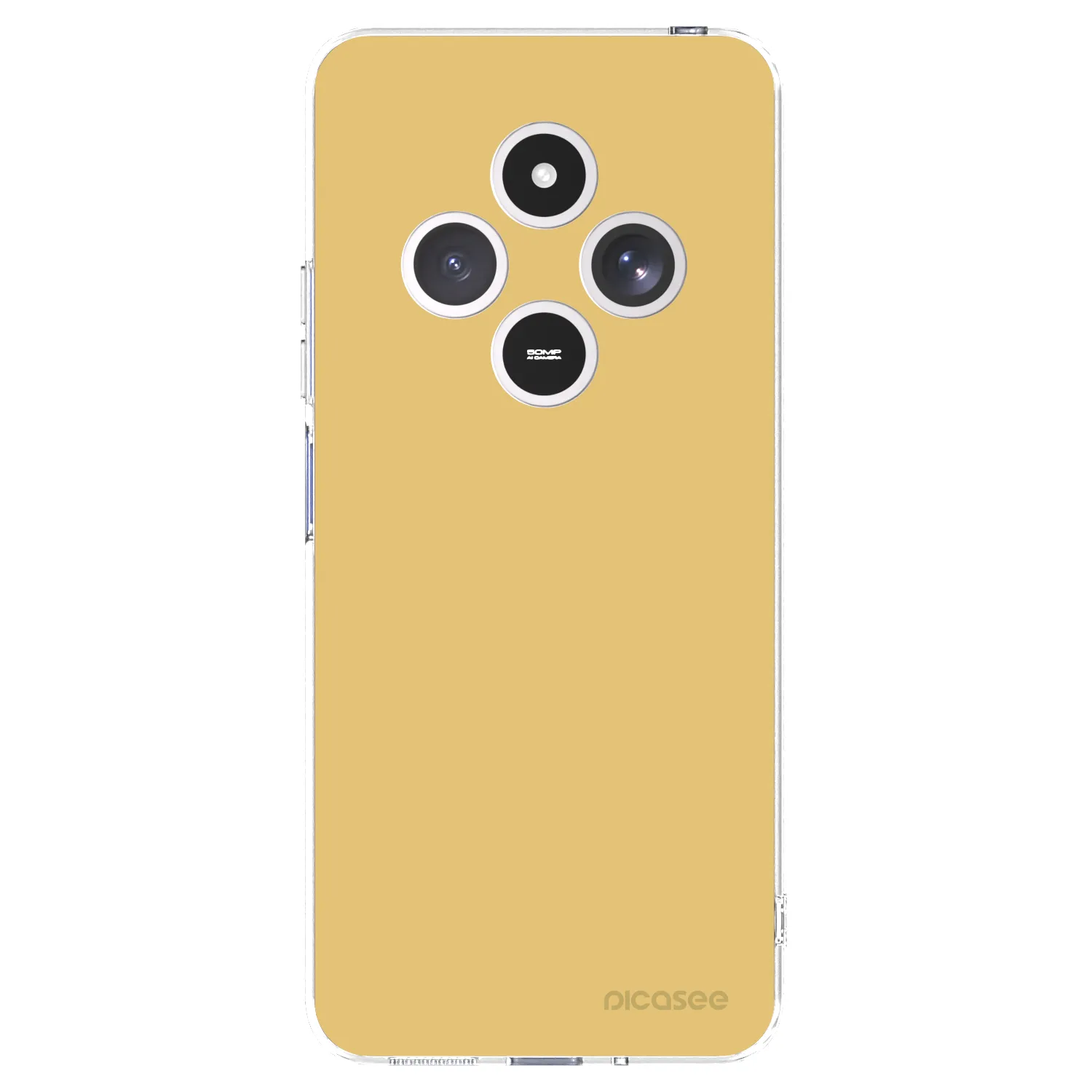 Picasee átlátszó szilikon tok az alábbi mobiltelefonokra Xiaomi Redmi 14C - Canary Crystal