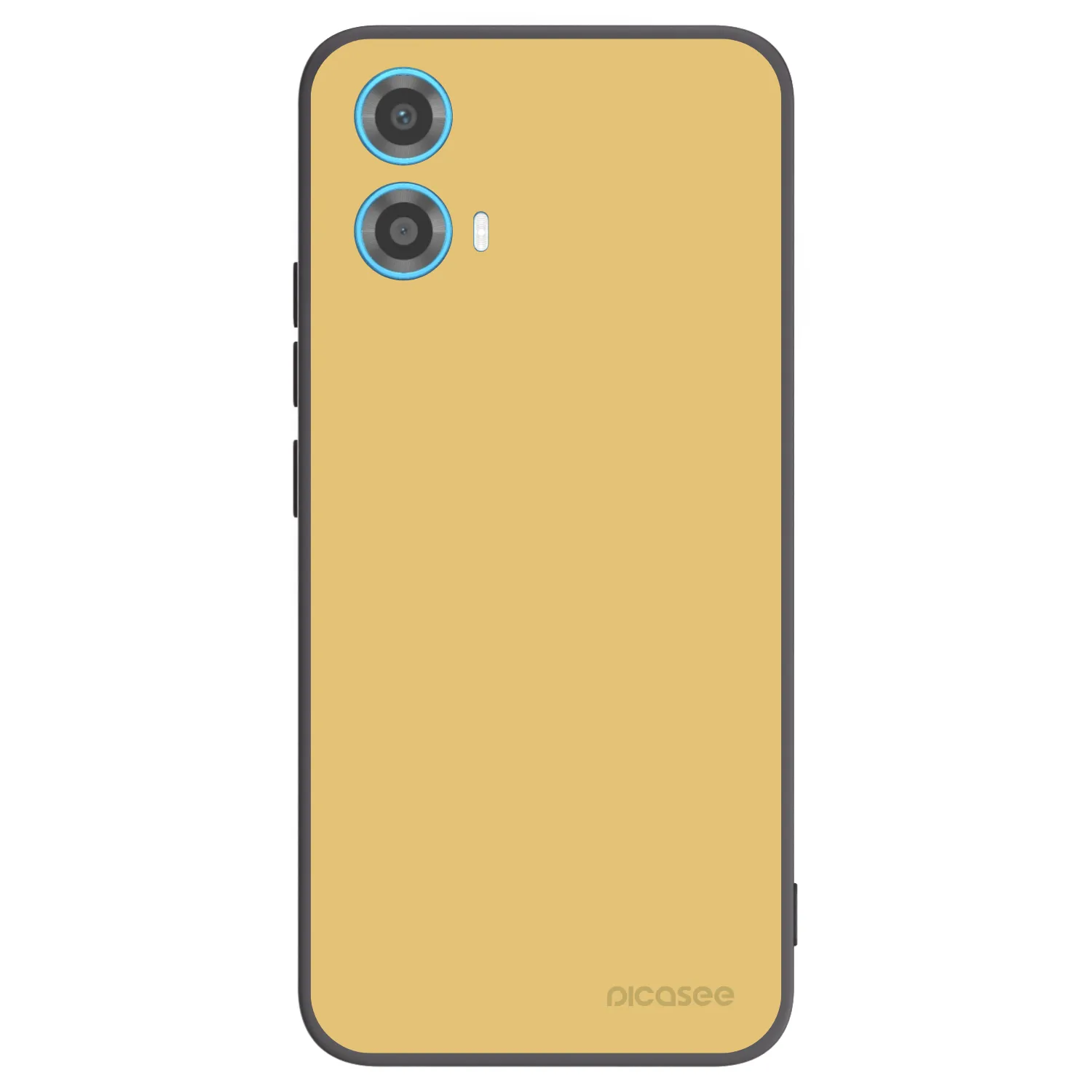 Picasee fekete szilikon tok az alábbi mobiltelefonokra Motorola Moto G34 5G - Canary Crystal