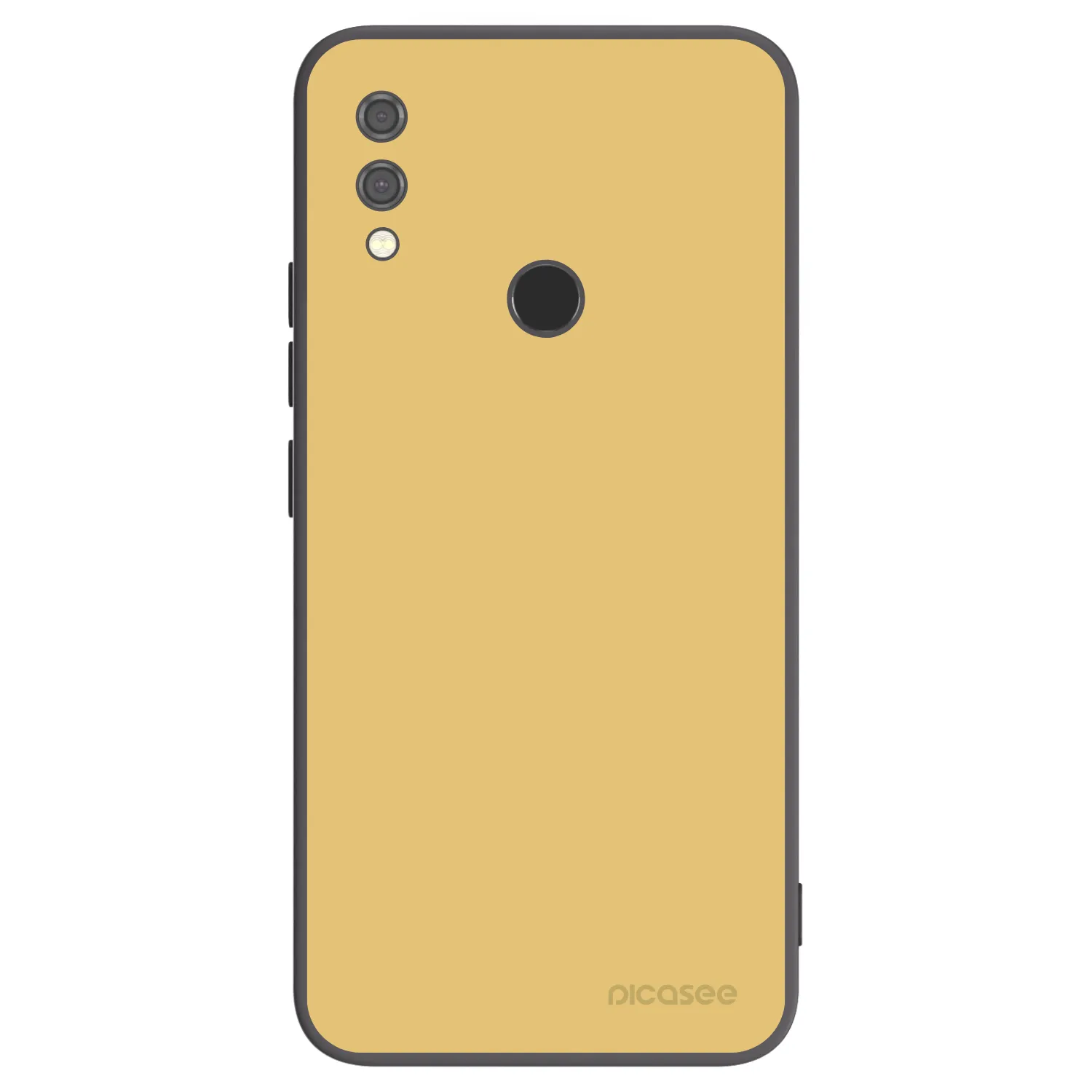 Picasee fekete szilikon tok az alábbi mobiltelefonokra Xiaomi Redmi Note 7 - Canary Crystal
