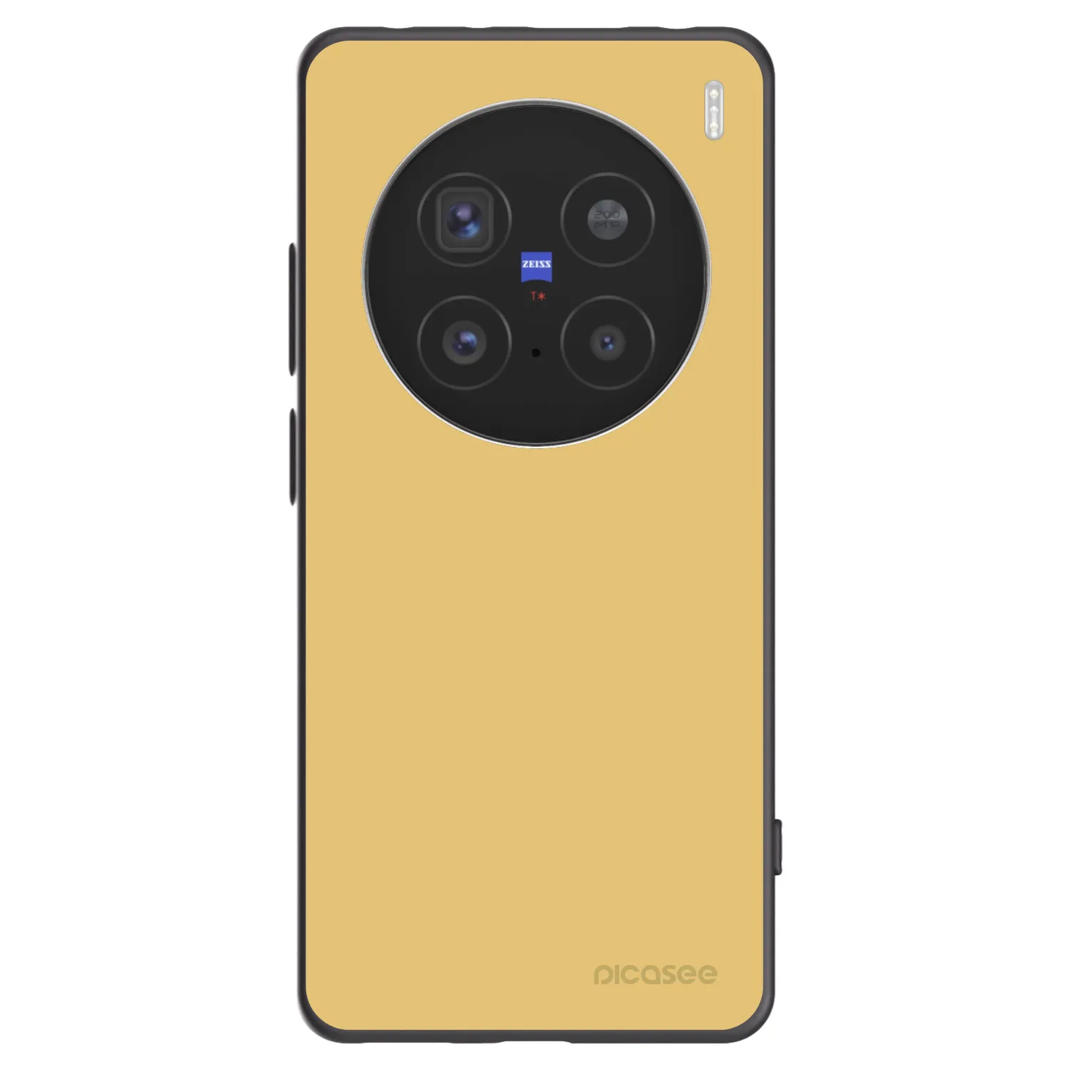 Picasee fekete szilikon tok az alábbi mobiltelefonokra Vivo X200 Pro - Canary Crystal