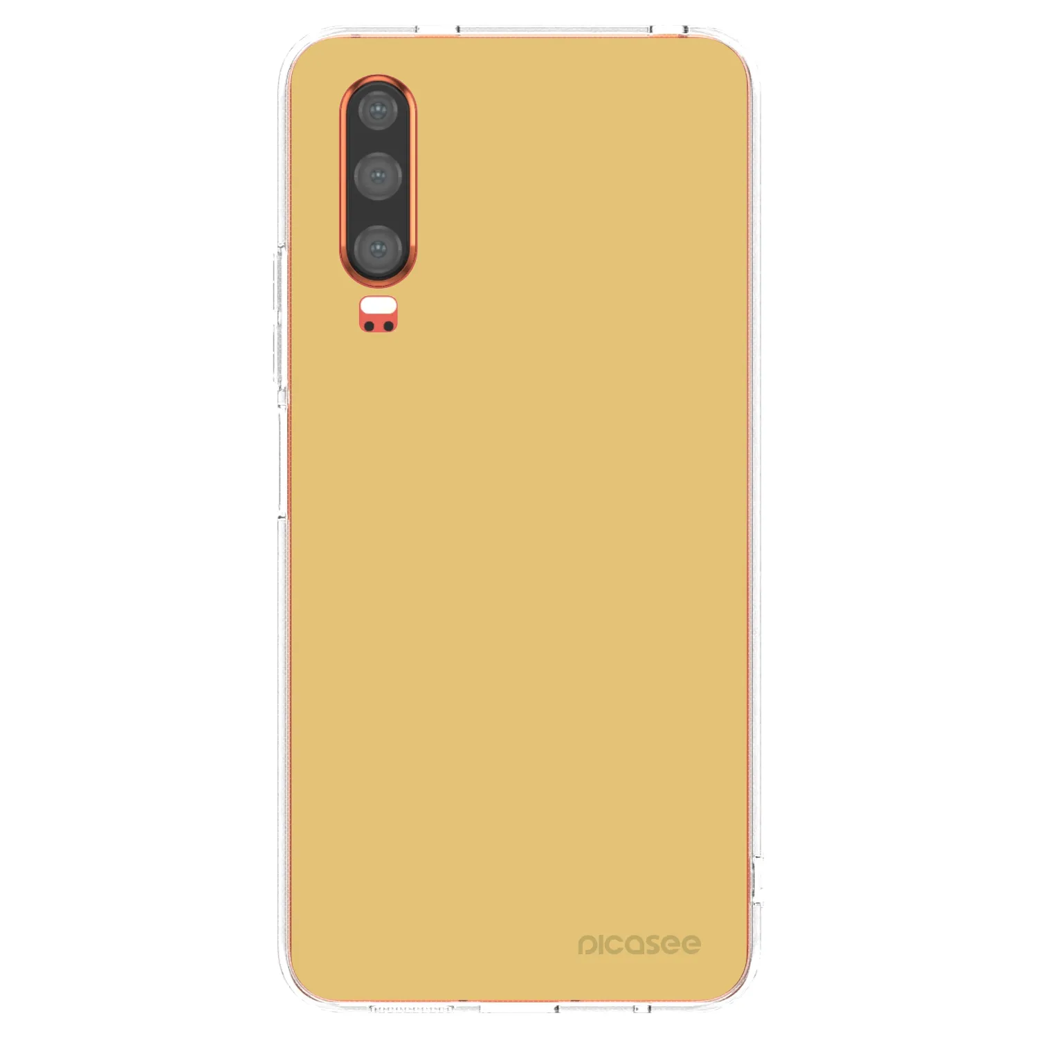 Picasee átlátszó szilikon tok az alábbi mobiltelefonokra Huawei P30 - Canary Crystal