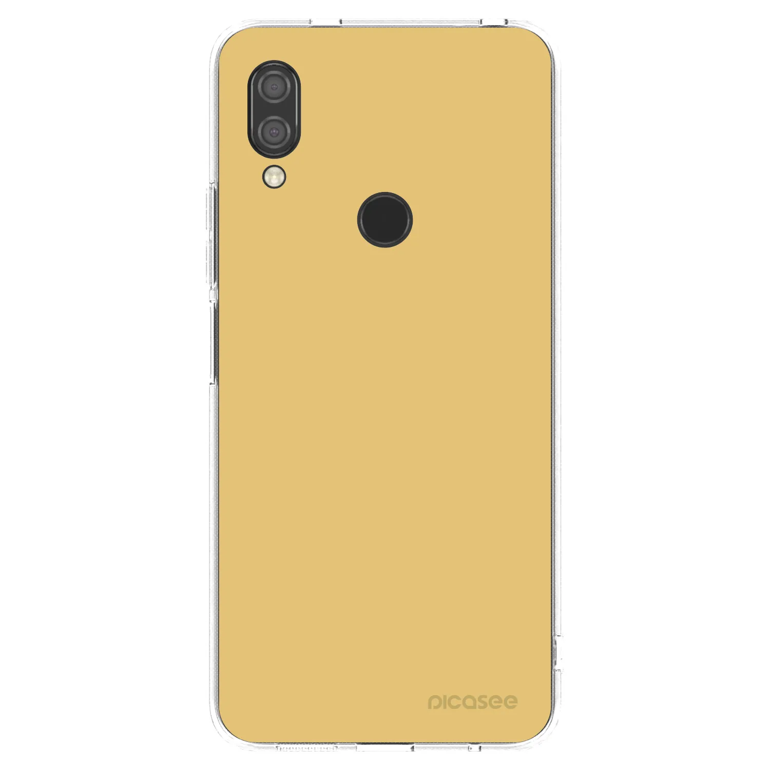 Picasee átlátszó szilikon tok az alábbi mobiltelefonokra Xiaomi Redmi 7 - Canary Crystal