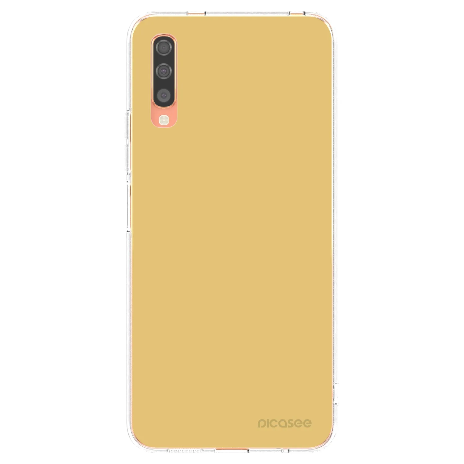 Picasee átlátszó szilikon tok az alábbi mobiltelefonokra Samsung Galaxy A70 A705F - Canary Crystal