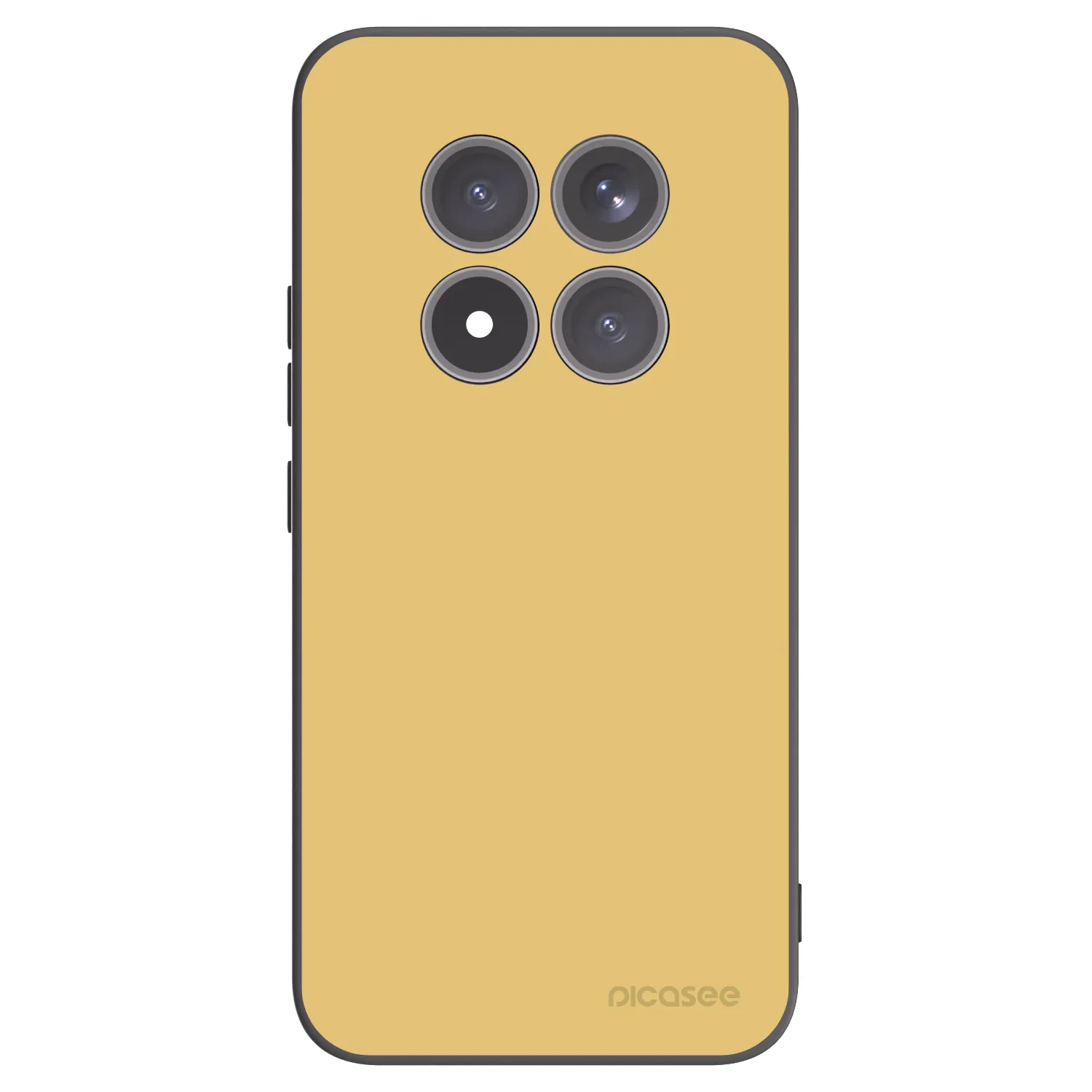 Picasee fekete szilikon tok az alábbi mobiltelefonokra Xiaomi Redmi Note 15 Pro+ - Canary Crystal