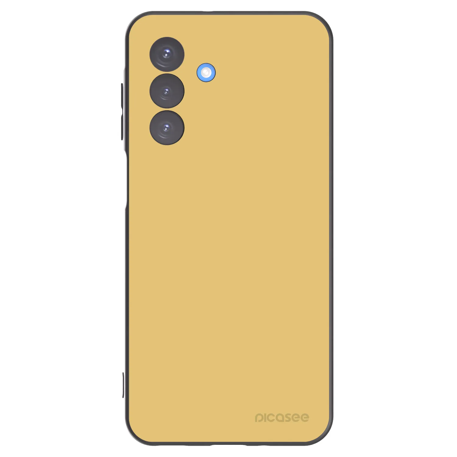 Picasee fekete szilikon tok az alábbi mobiltelefonokra Samsung Galaxy A17 5G - Canary Crystal