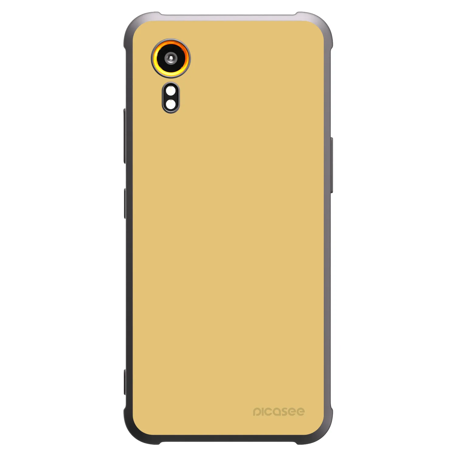 Picasee fekete szilikon tok az alábbi mobiltelefonokra Samsung Galaxy Xcover 7 - Canary Crystal