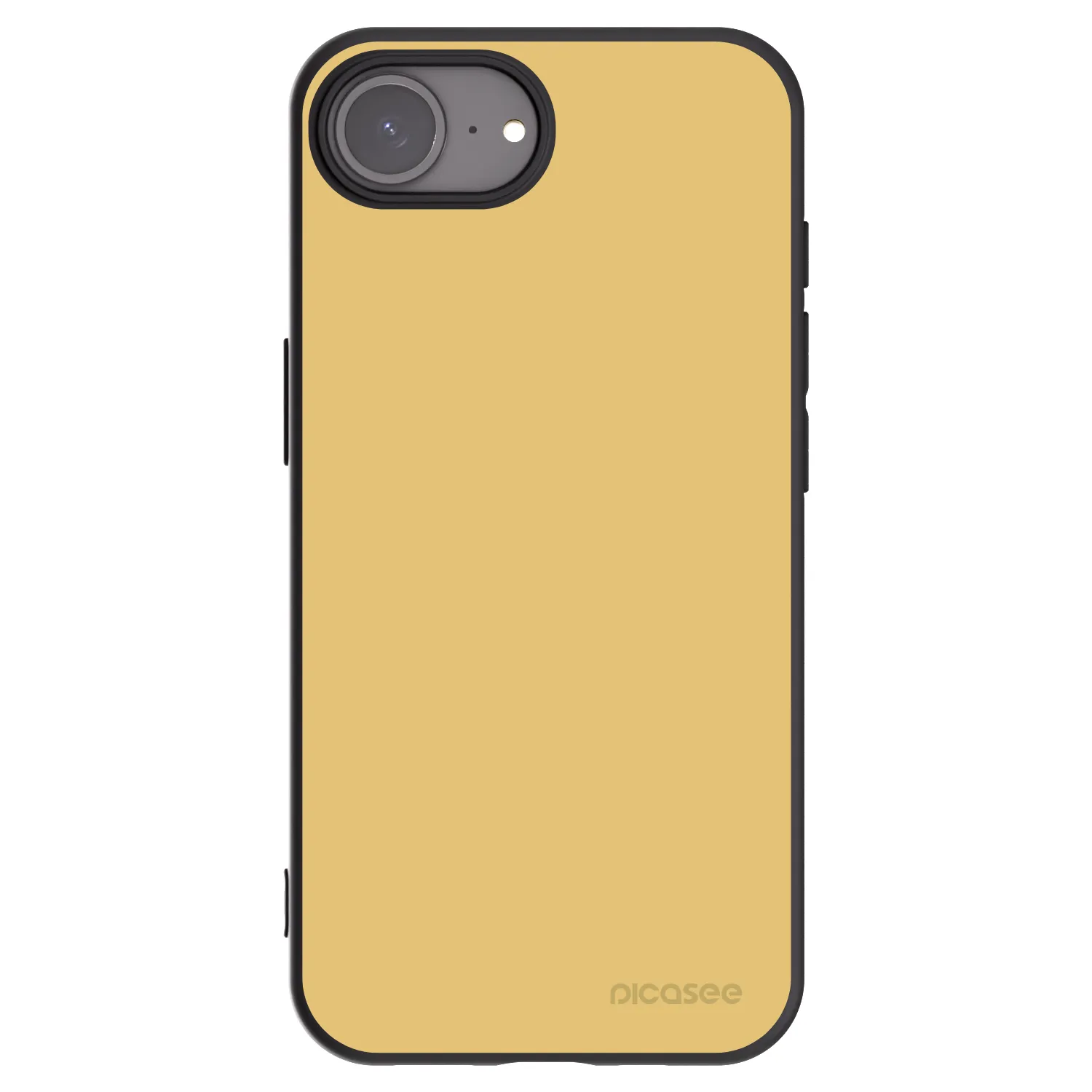 Picasee fekete szilikon tok az alábbi mobiltelefonokra Apple iPhone 17e - Canary Crystal