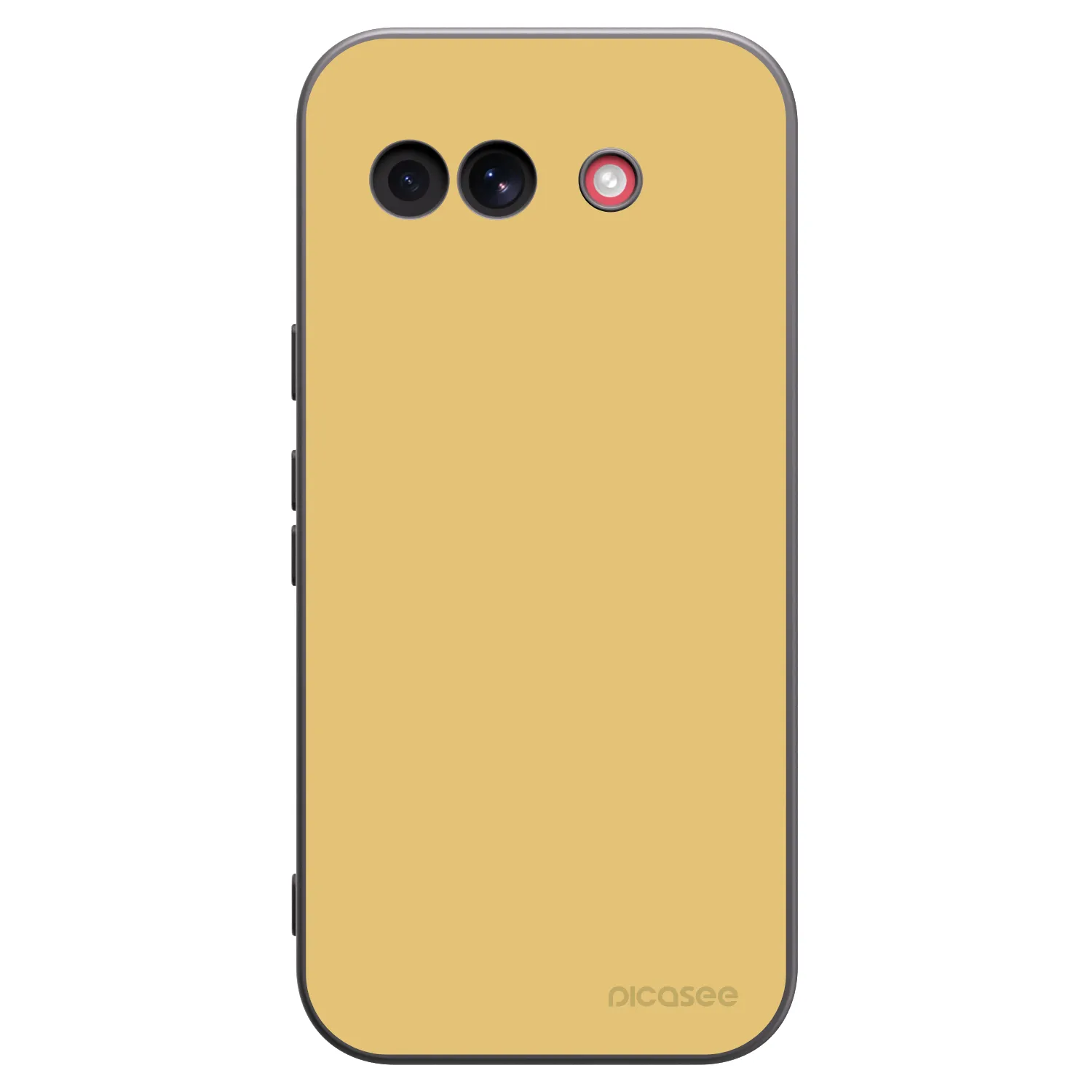 Picasee fekete szilikon tok az alábbi mobiltelefonokra Google Pixel 10a - Canary Crystal
