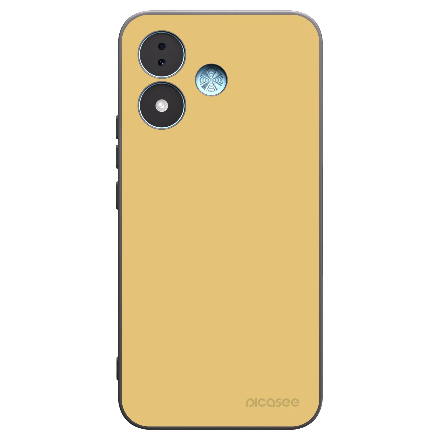 Picasee fekete szilikon tok az alábbi mobiltelefonokra Xiaomi Redmi Note 17 5G - Canary Crystal