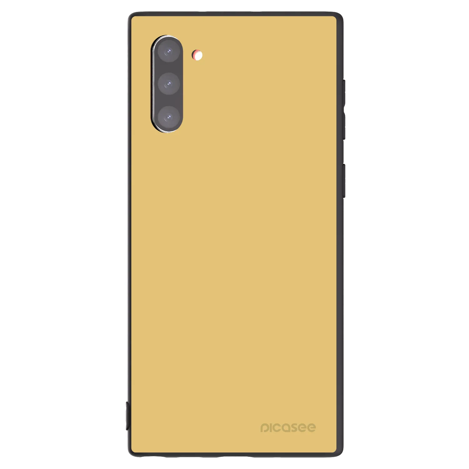 Picasee fekete szilikon tok az alábbi mobiltelefonokra Samsung Galaxy Note 10 N970F - Canary Crystal