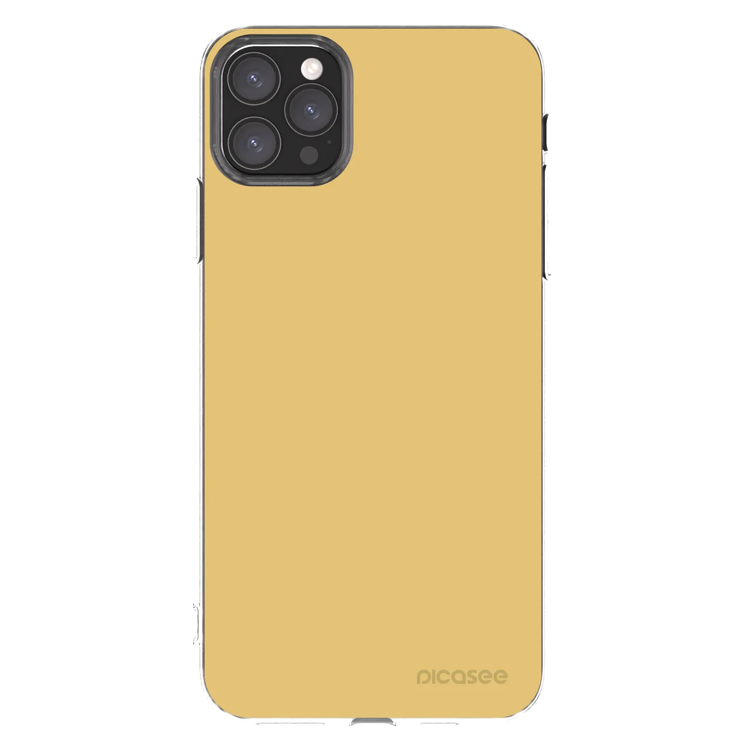 Picasee átlátszó szilikon tok az alábbi mobiltelefonokra Apple iPhone 11 Pro Max - Canary Crystal