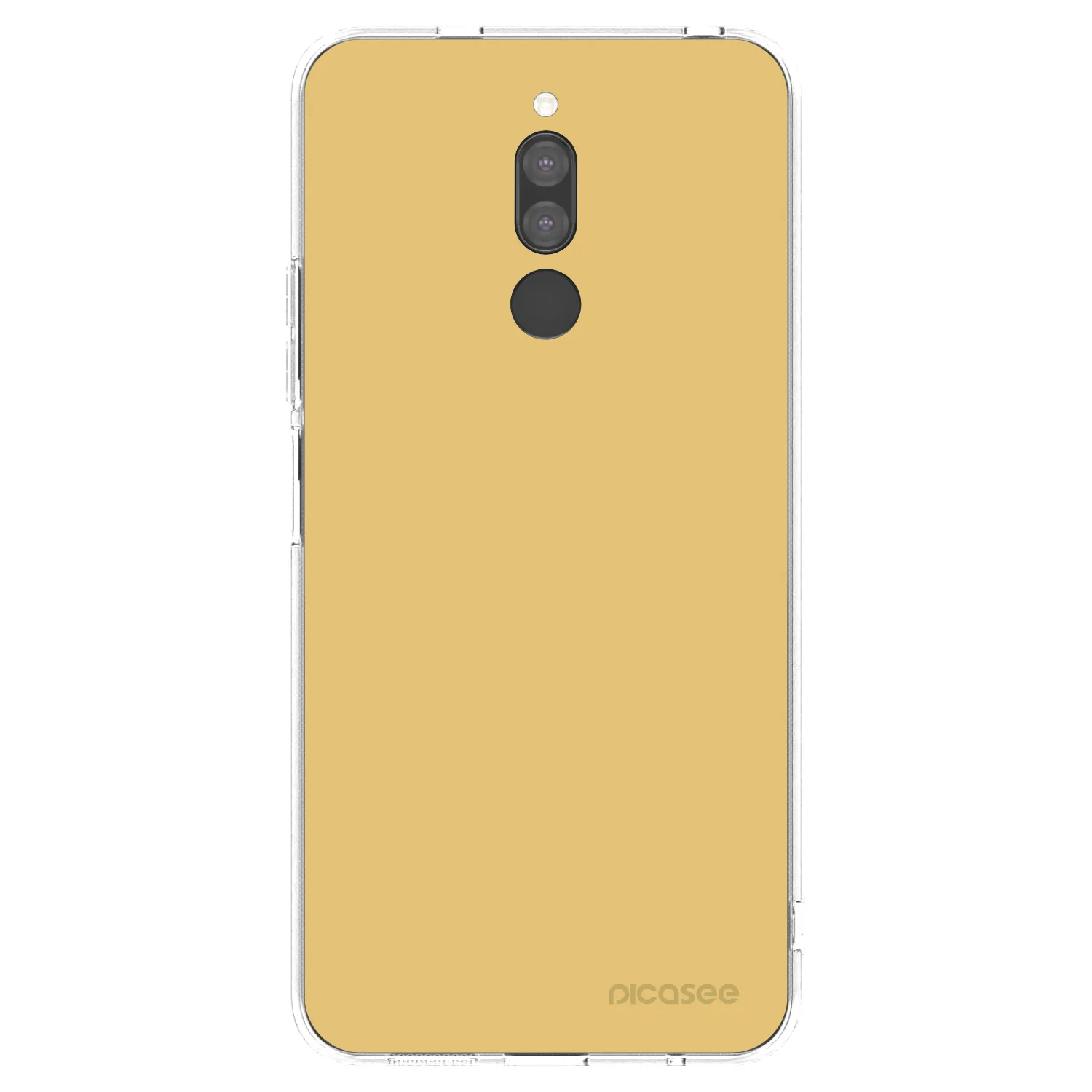 Picasee átlátszó szilikon tok az alábbi mobiltelefonokra Xiaomi Redmi 8 - Canary Crystal