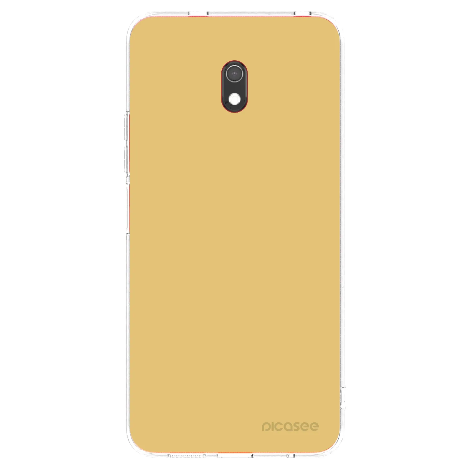 Picasee átlátszó szilikon tok az alábbi mobiltelefonokra Xiaomi Redmi 8A - Canary Crystal
