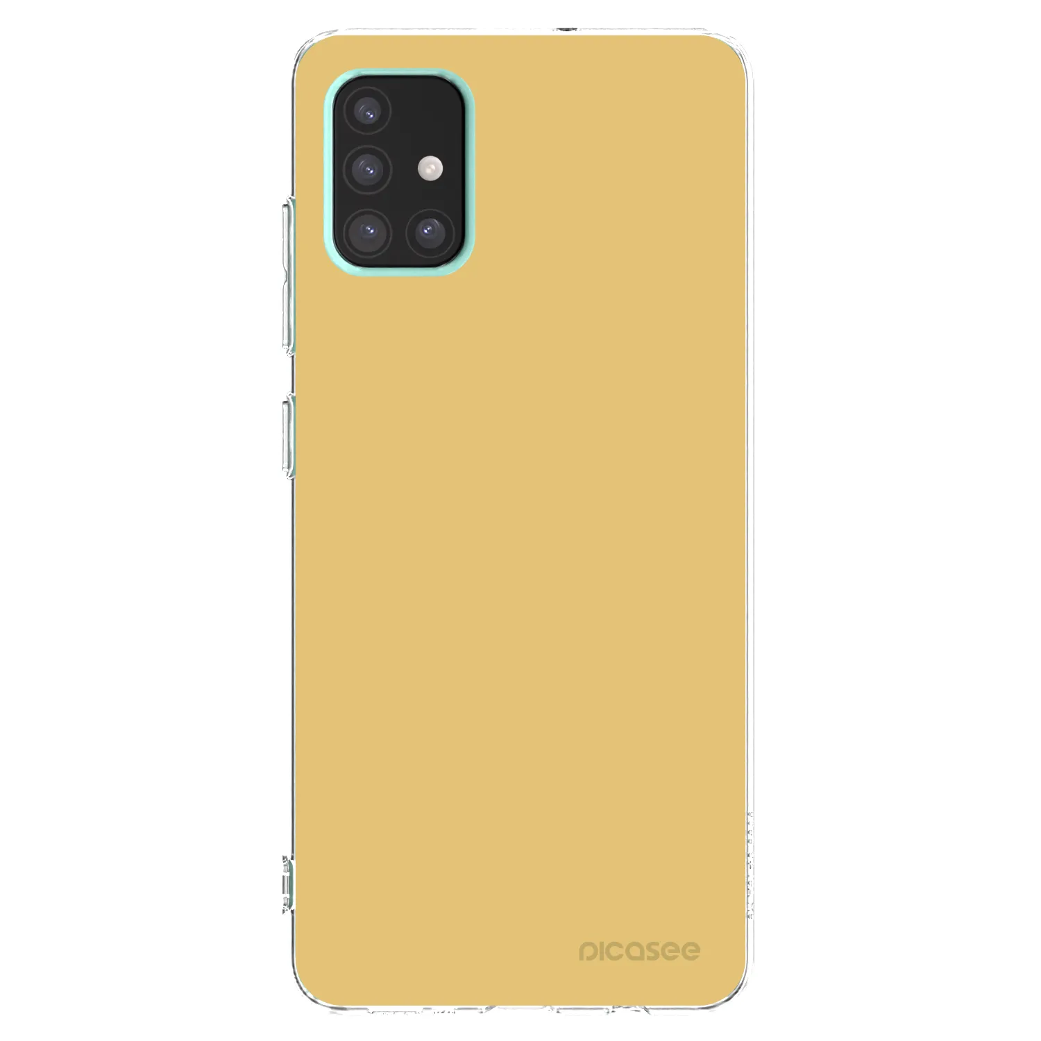 Picasee átlátszó szilikon tok az alábbi mobiltelefonokra Samsung Galaxy A51 A515F - Canary Crystal