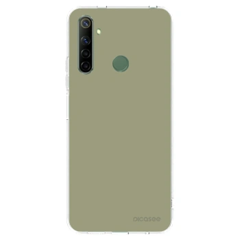 Picasee átlátszó szilikon tok az alábbi mobiltelefonokra Realme 6i - Dewy Dawn
