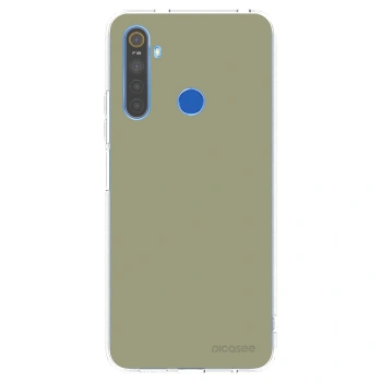 Picasee átlátszó szilikon tok az alábbi mobiltelefonokra Realme 5 - Dewy Dawn