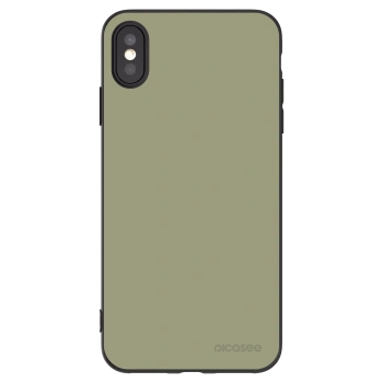 Picasee fekete szilikon tok az alábbi mobiltelefonokra Apple iPhone XS Max - Dewy Dawn
