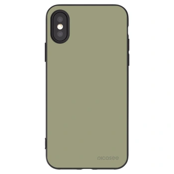 Picasee fekete szilikon tok az alábbi mobiltelefonokra Apple iPhone X/XS - Dewy Dawn