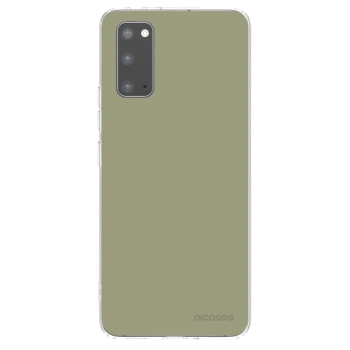 Picasee átlátszó szilikon tok az alábbi mobiltelefonokra Samsung Galaxy S20 G980F - Dewy Dawn